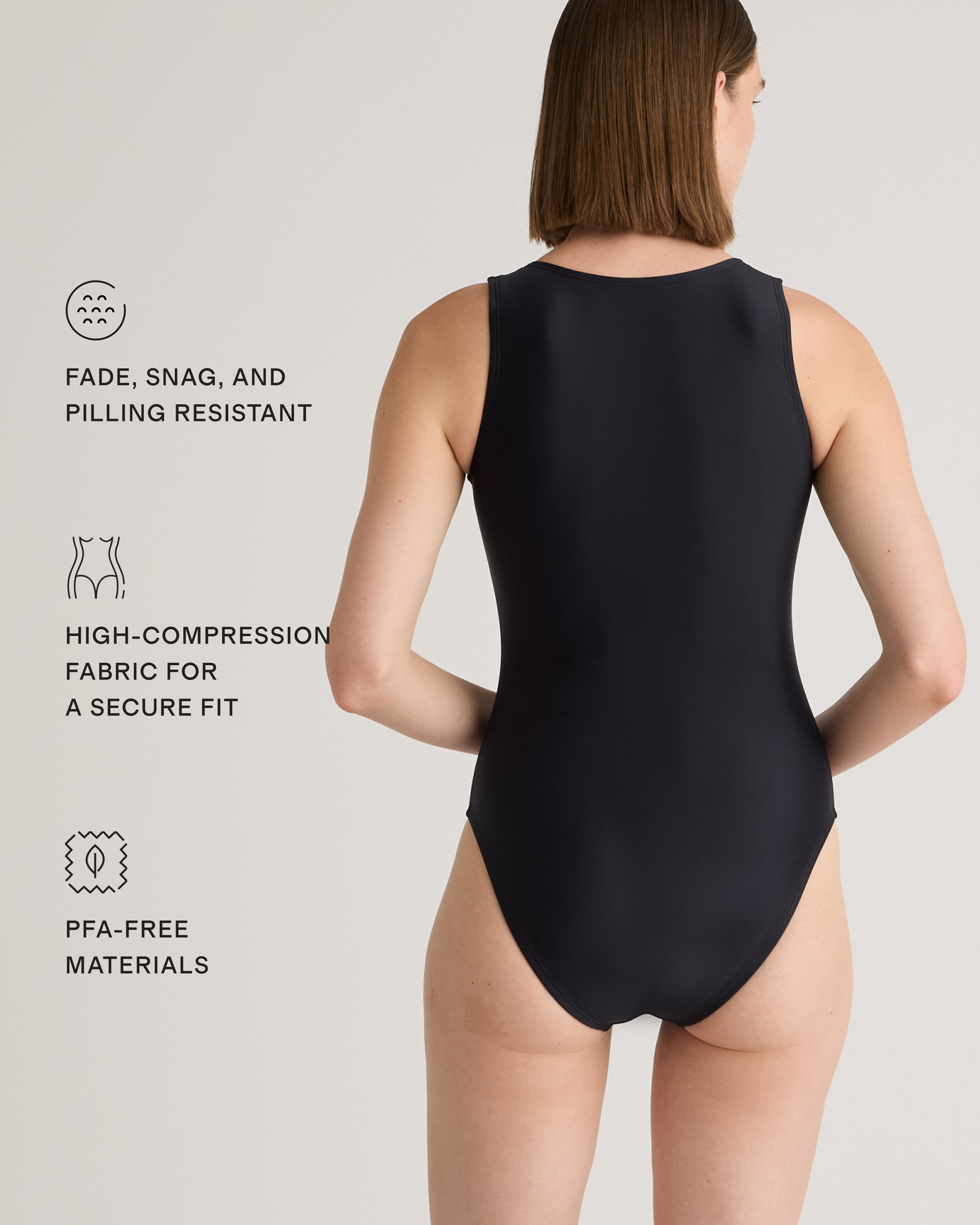 Italian Zip-Front One-Piece Swimsuit — Image 29