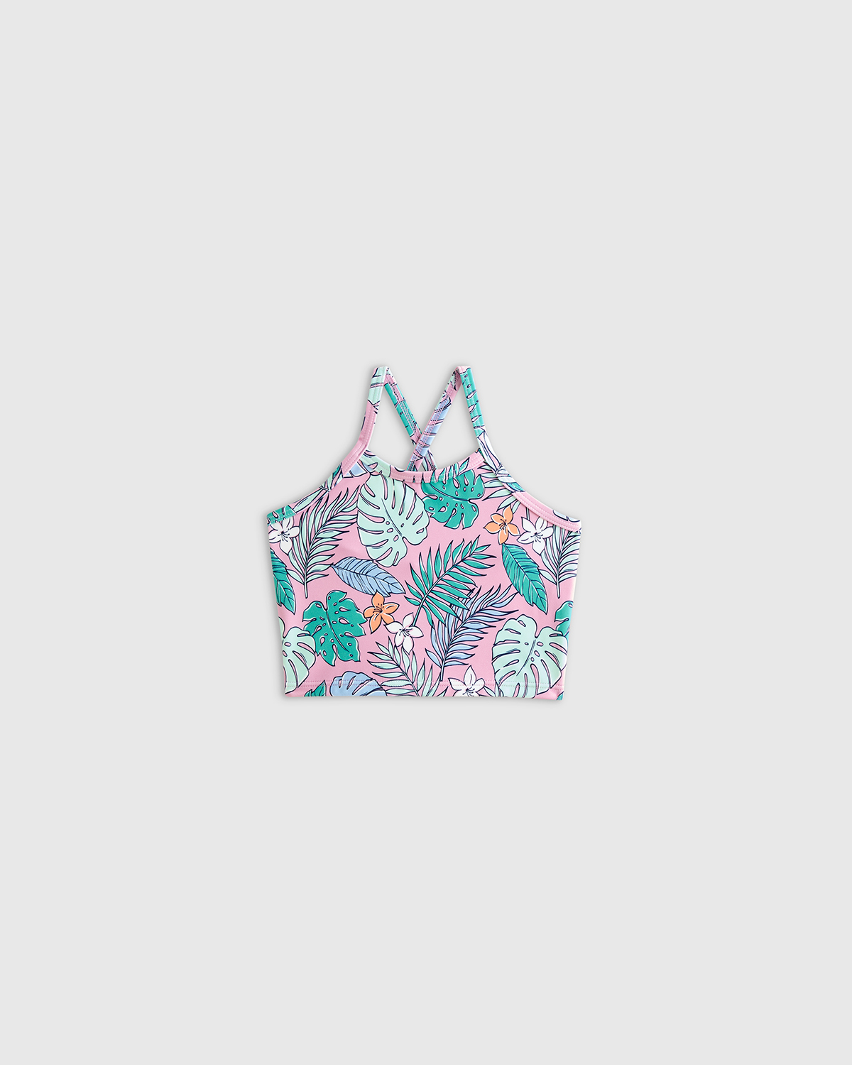 Tankini and Long Sleeve Raglan Rash Guard Set — Image 14
