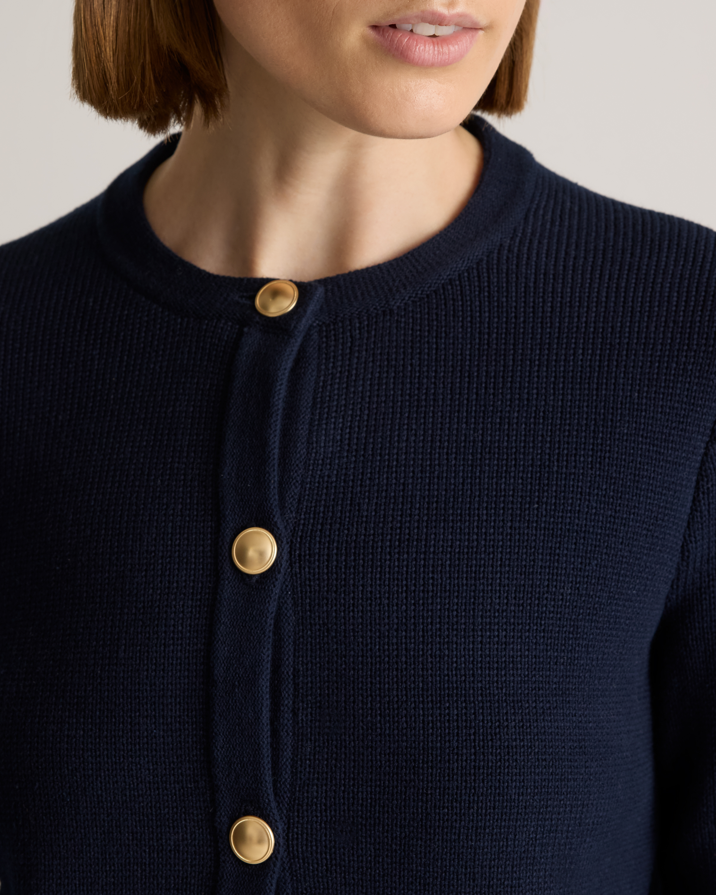 100% Organic Cotton Sweater Jacket — Image 3