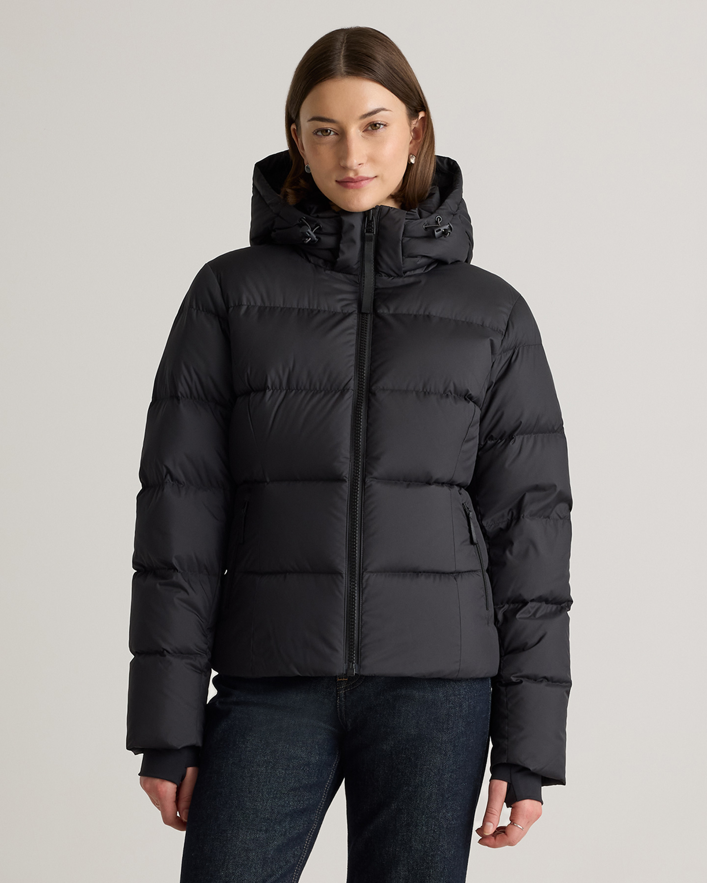 Responsible Down Cinch Waist Puffer Jacket — Image 24