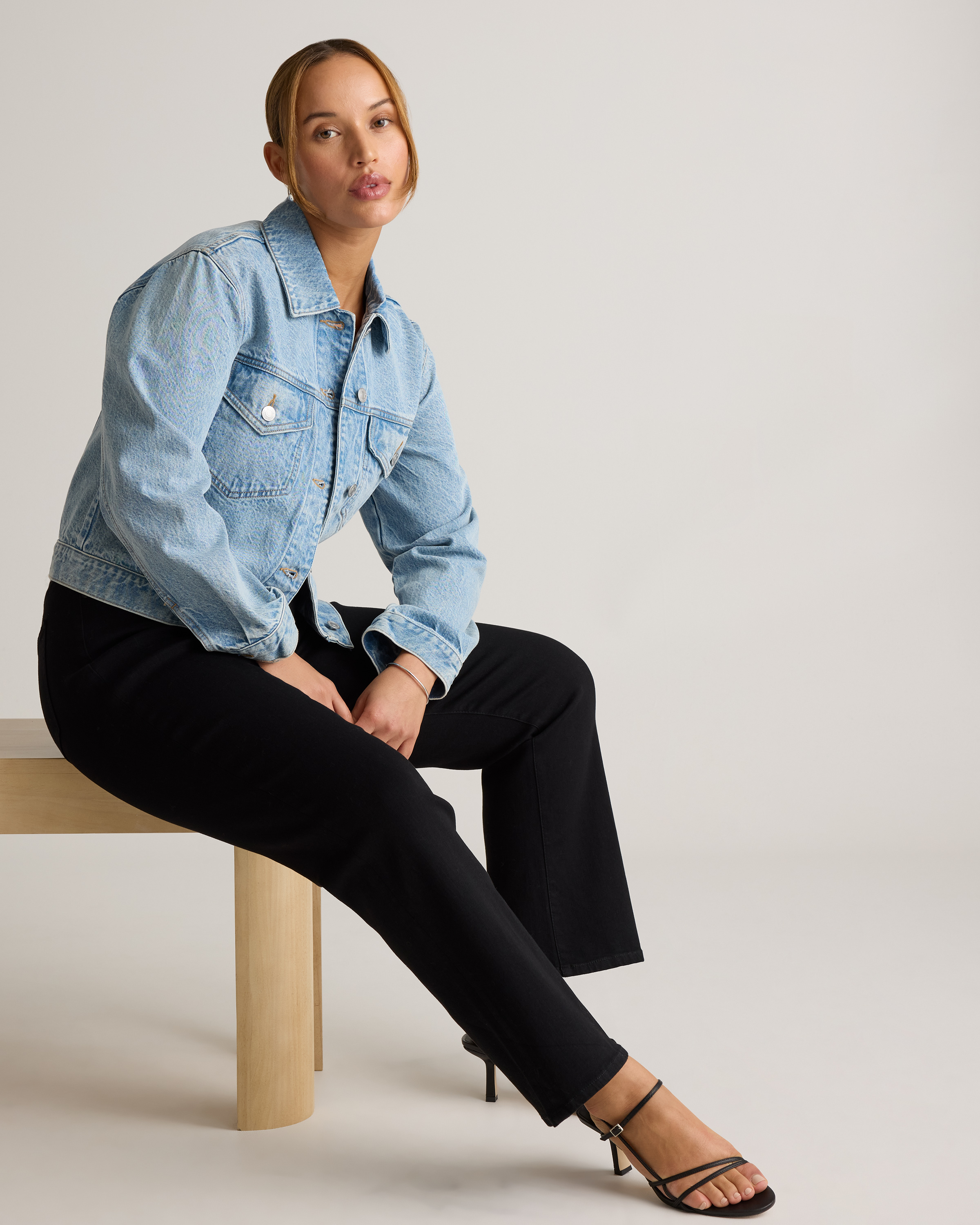Bella Stretch Kick Flare Jeans — Image 112