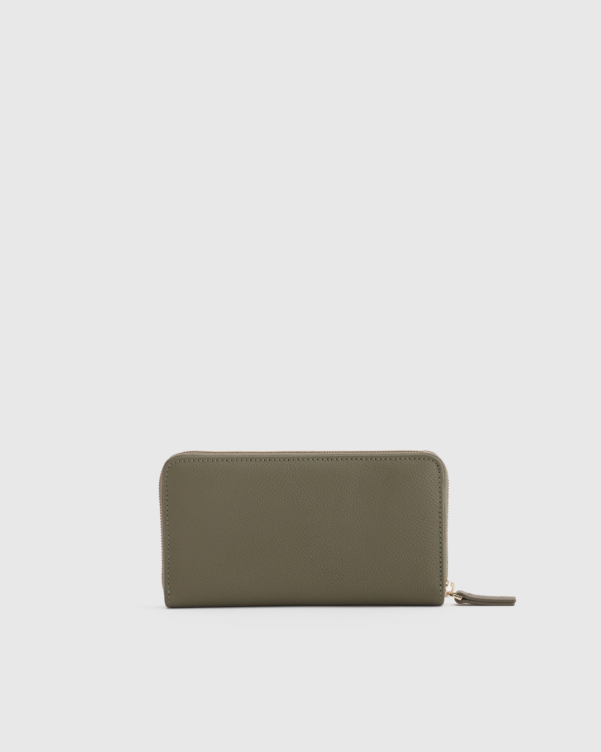Italian Pebbled Leather Continental Wallet — Image 19