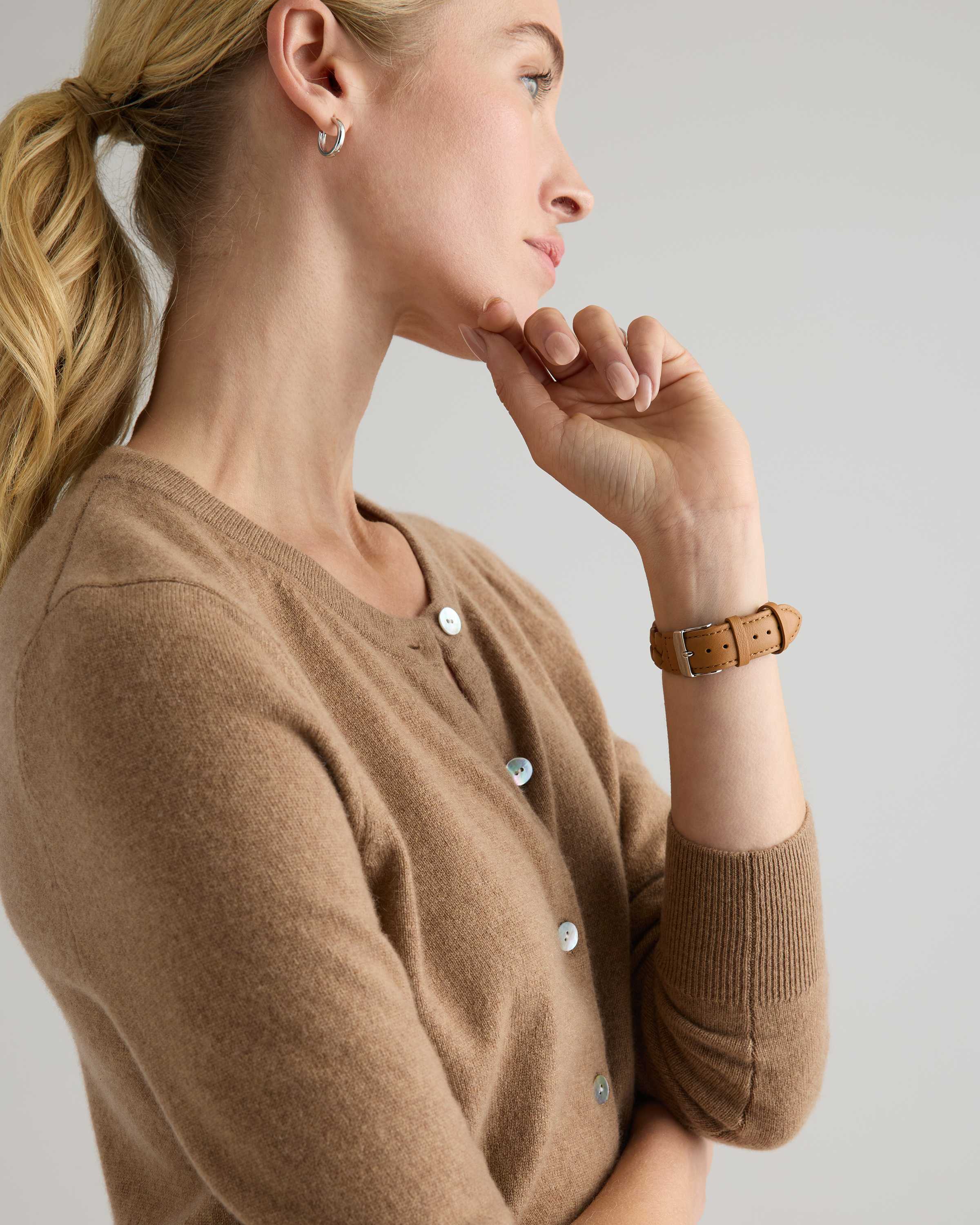 Braided Leather Smartwatch Band — Image 7