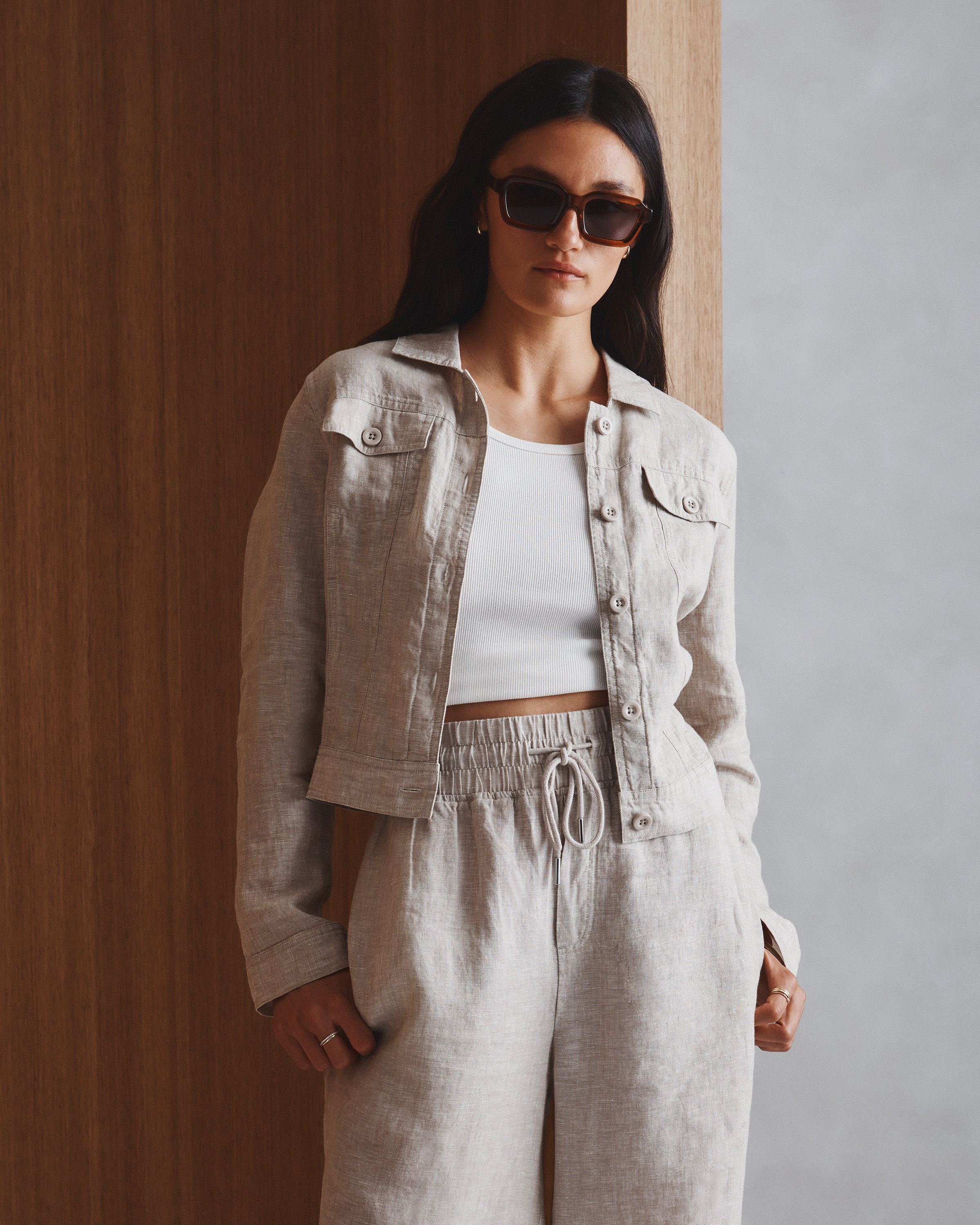 100% European Linen Jacket — Image 5