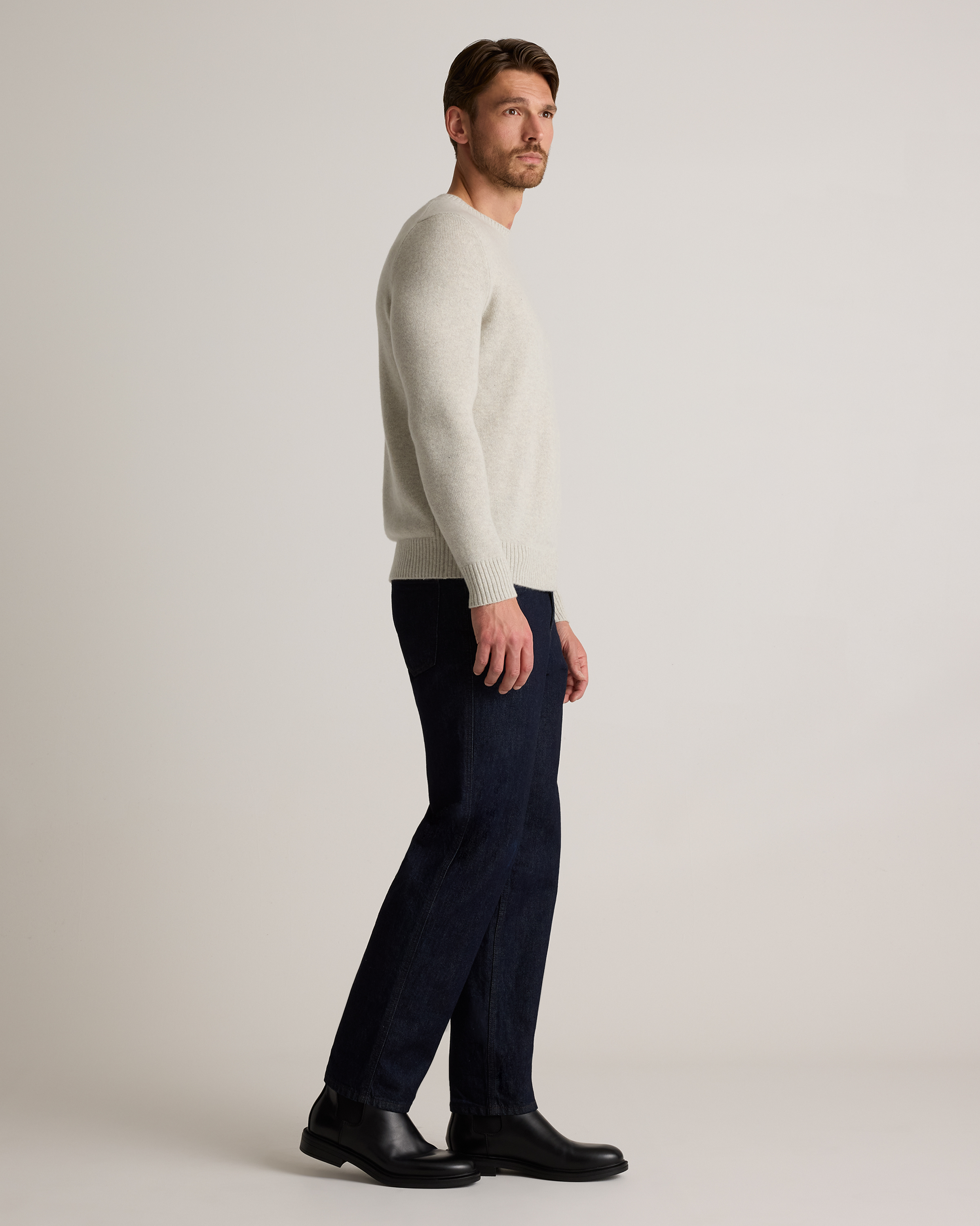 Luxe Baby Cashmere Crewneck Sweater — Image 13