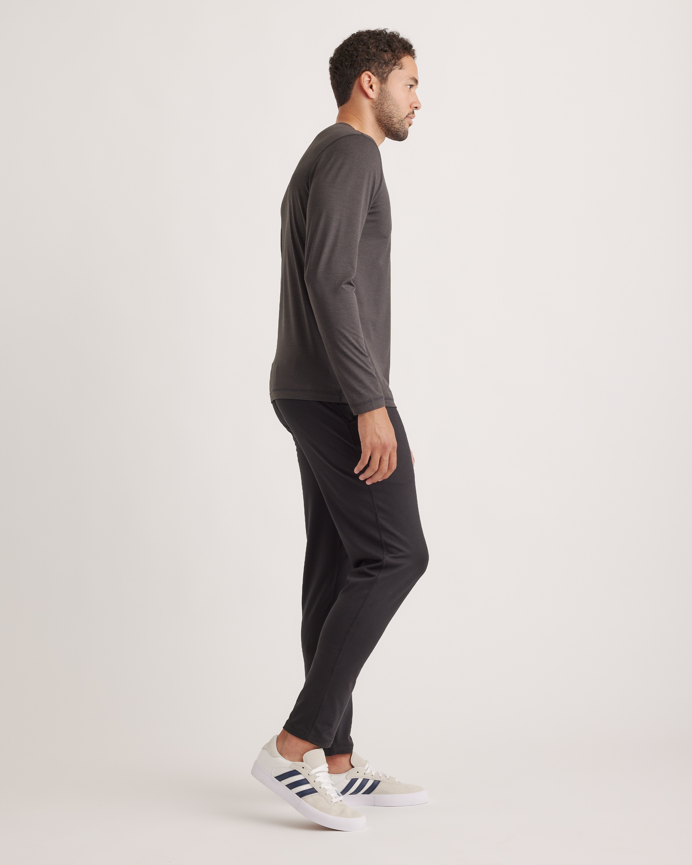 Flowknit Breeze Performance Long Sleeve Henley Tee — Image 15