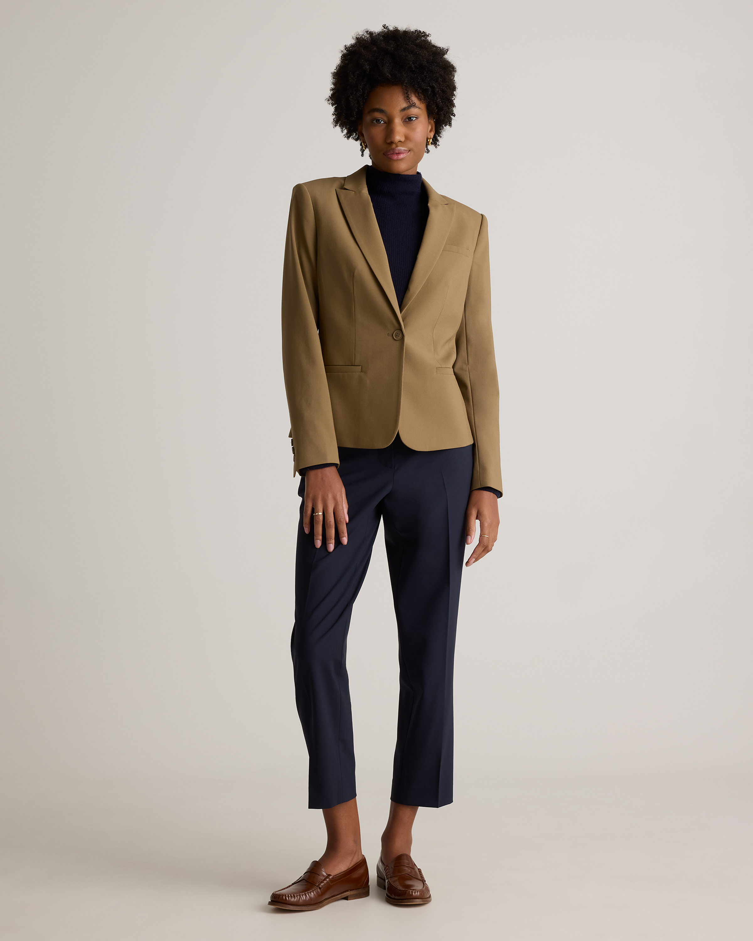 Italian Wool Tailored Blazer — Image 20