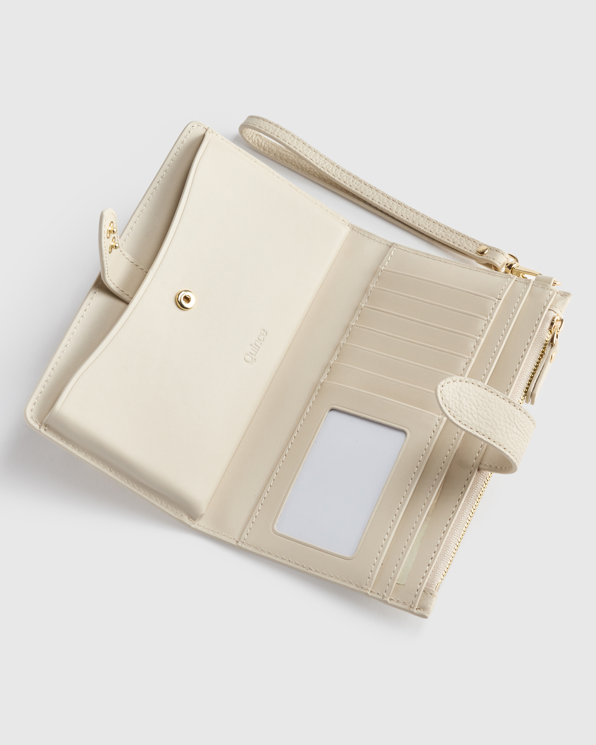 Italian Leather Phone Bi-Fold Wristlet — Image 14