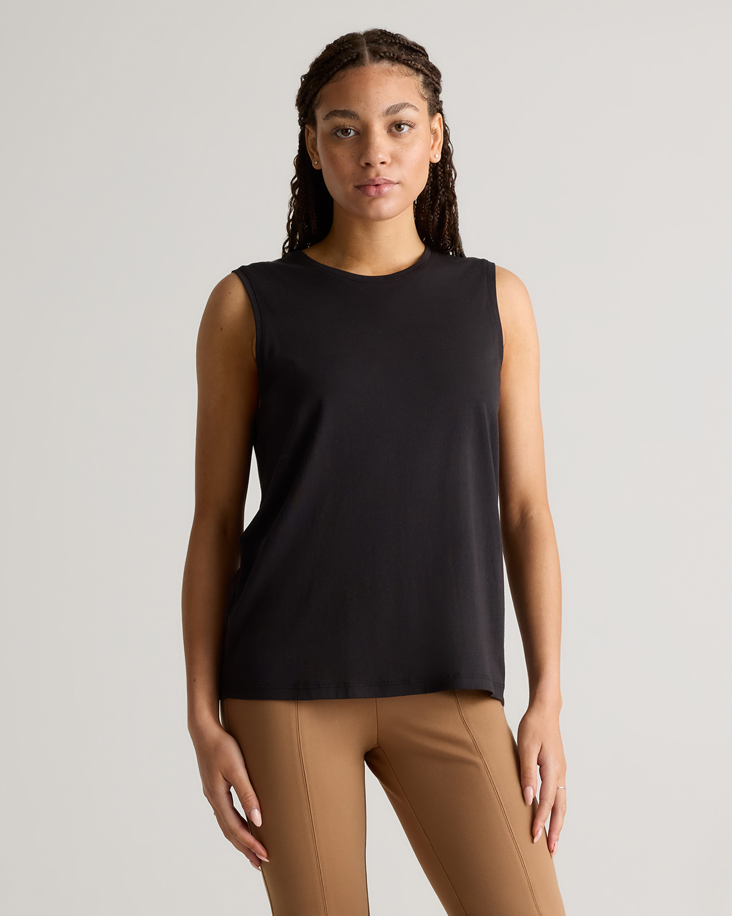 Cotton Modal Muscle Tank — Image 31