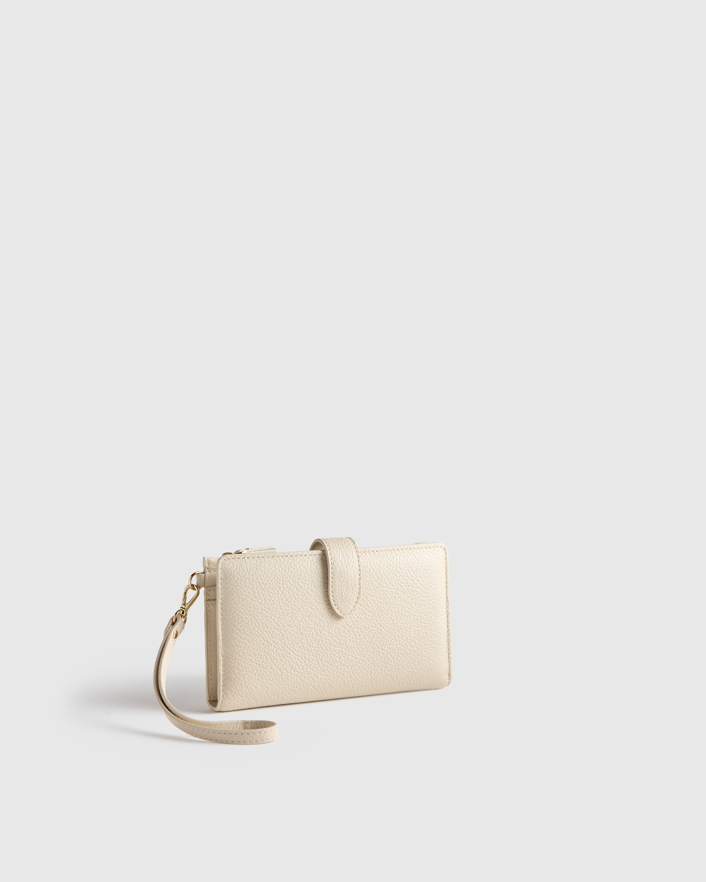 Italian Leather Phone Bi-Fold Wristlet — Image 22