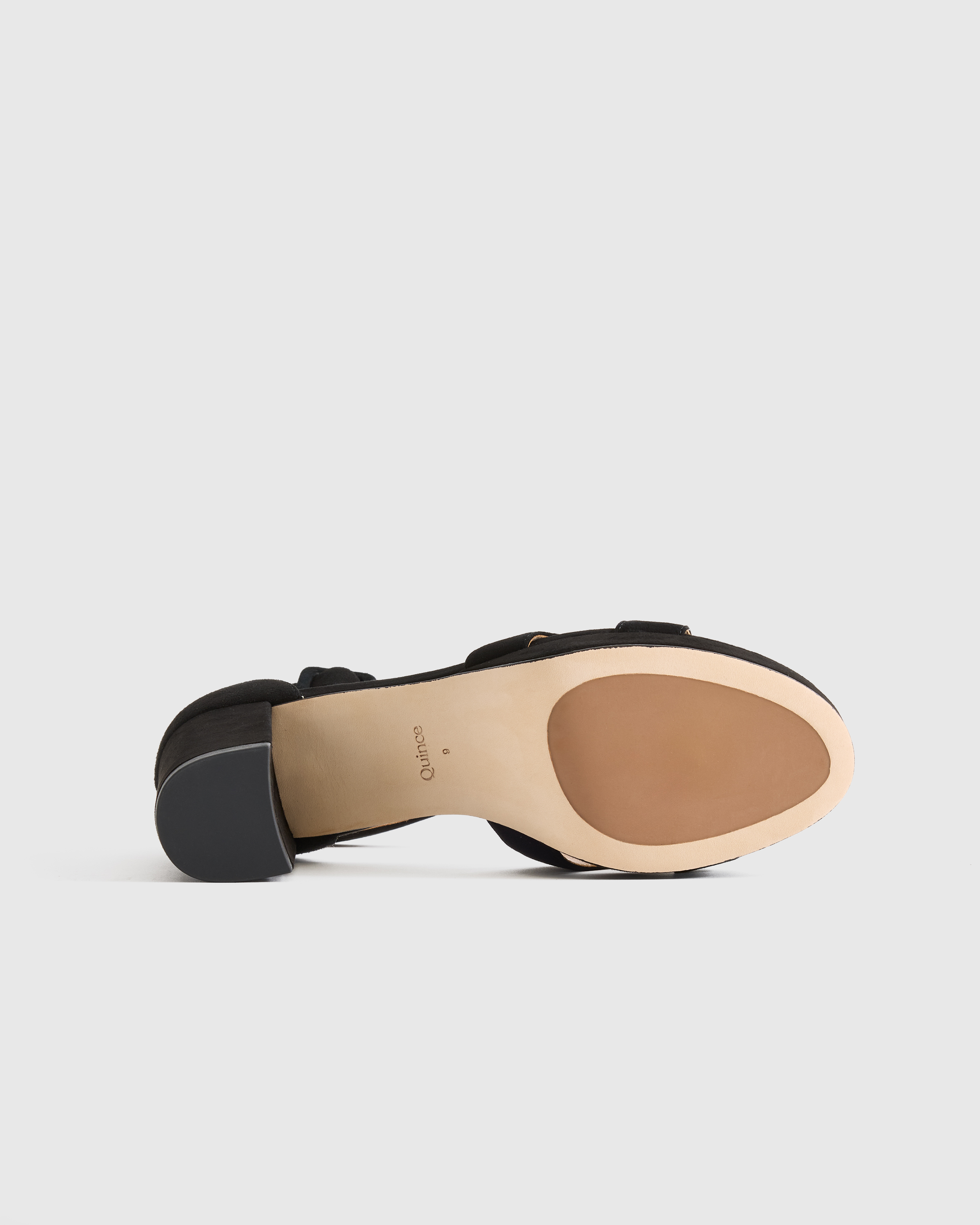 Italian Leather Crisscross Platform Sandal — Image 10