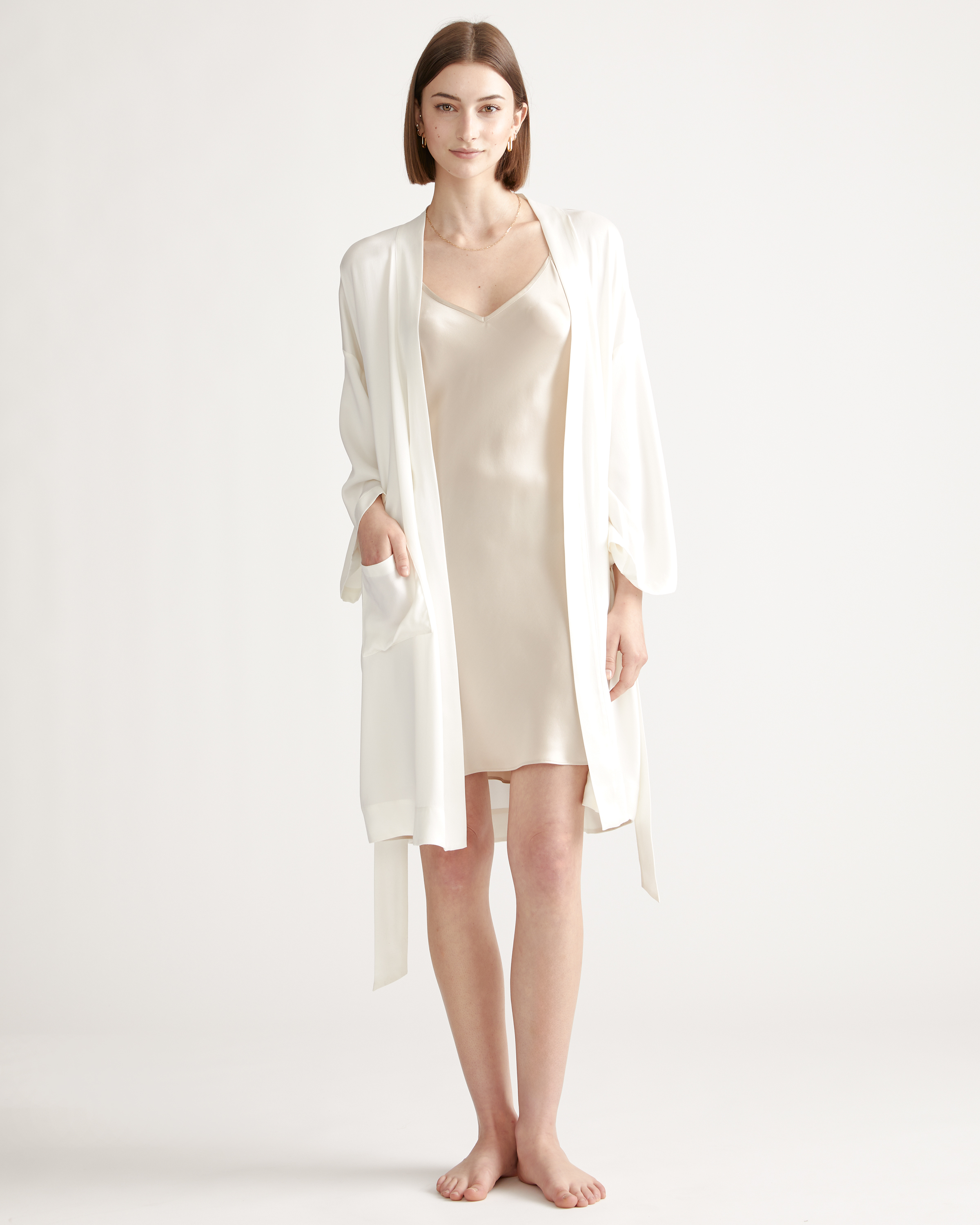 100% Washable Silk Robe — Image 11