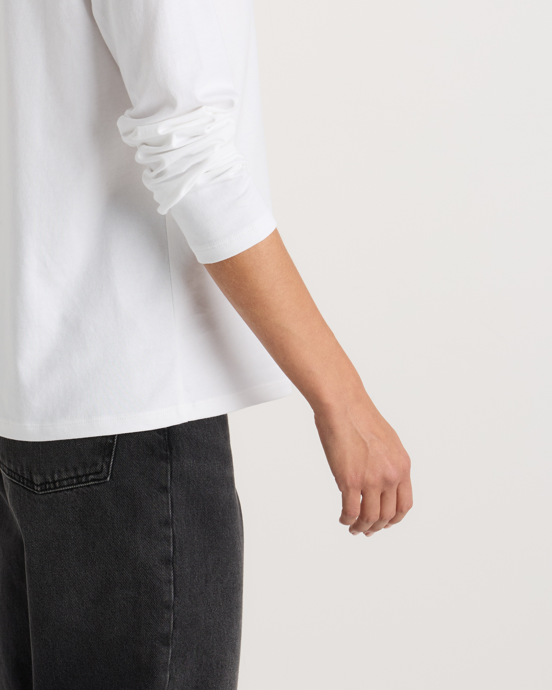 100% Organic Cotton Long Sleeve Swing Tee — Image 12