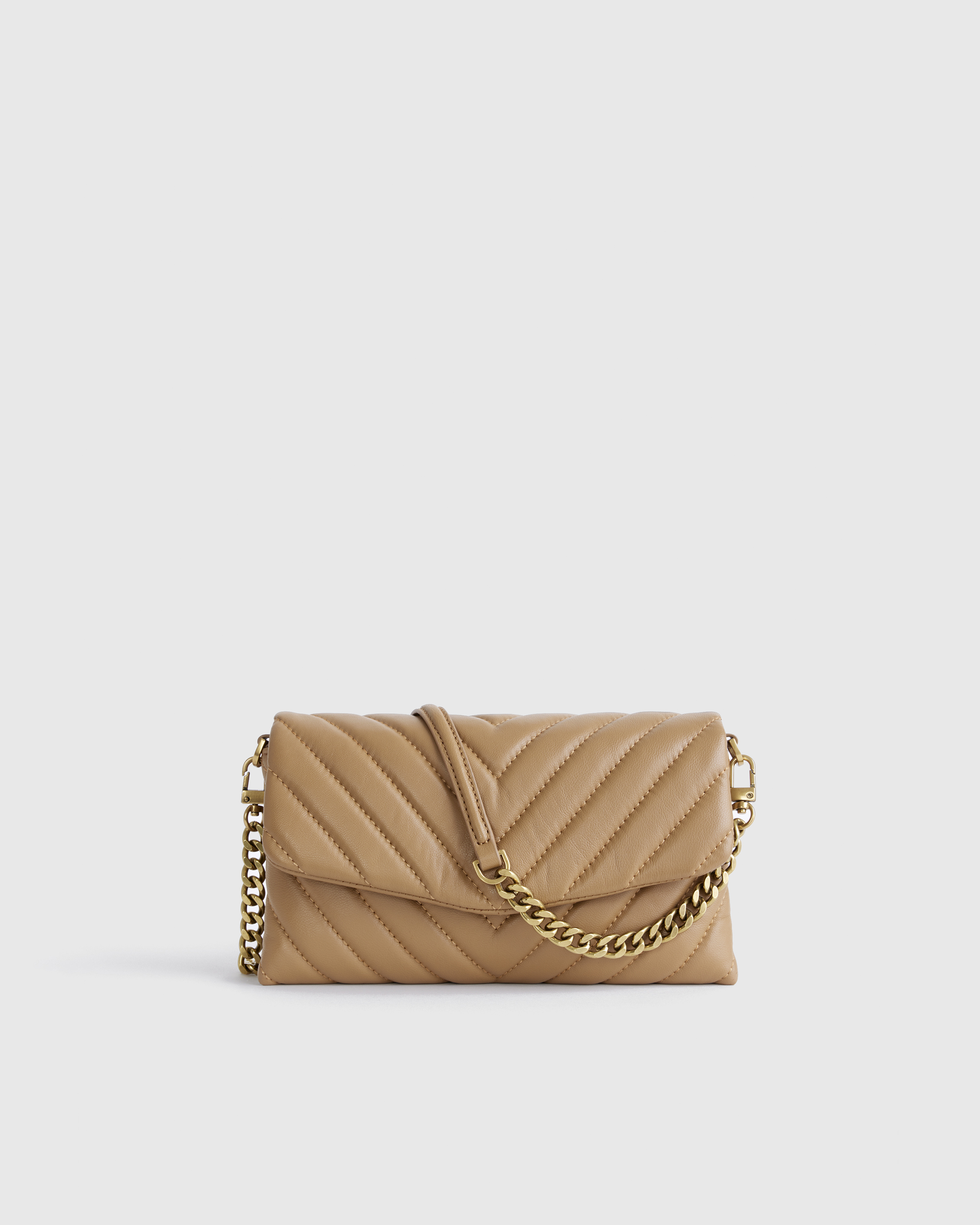 Italian Leather Quilted Wallet Crossbody — Image 20
