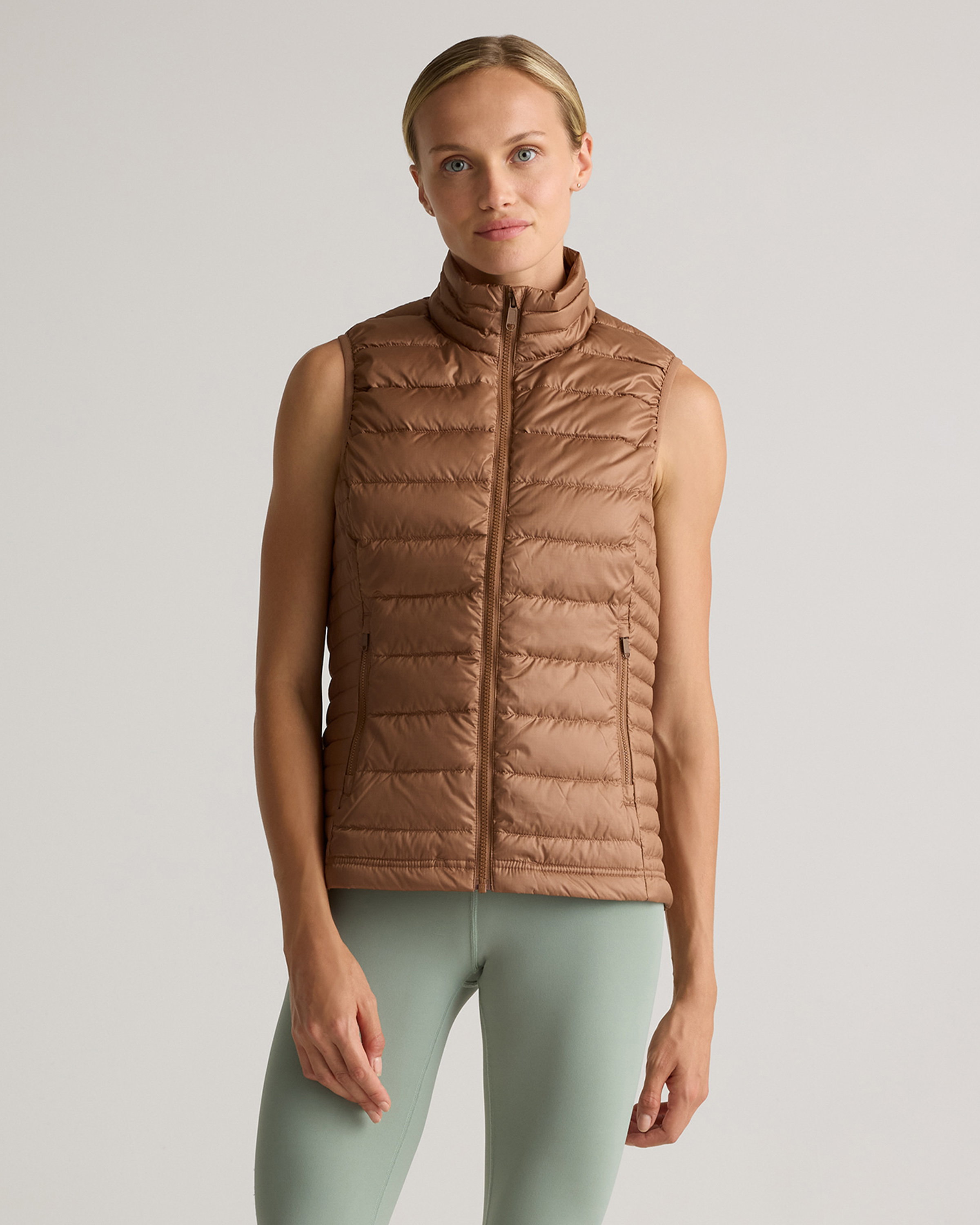 Lightweight Down Packable Puffer Vest — Image 21