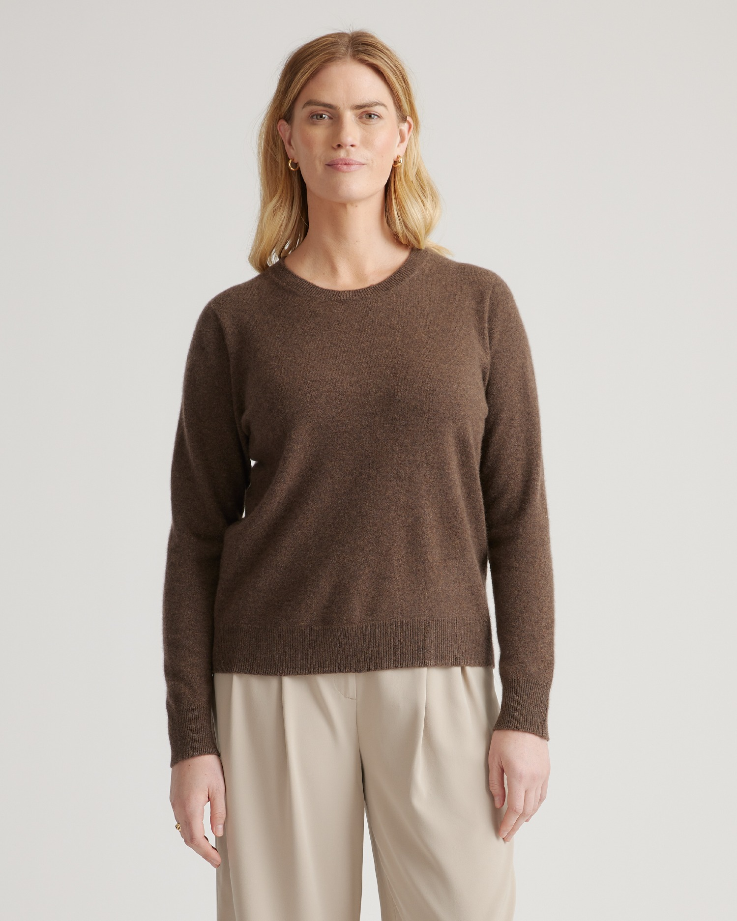 Mongolian Spring Cashmere Crewneck Sweater — Image 41
