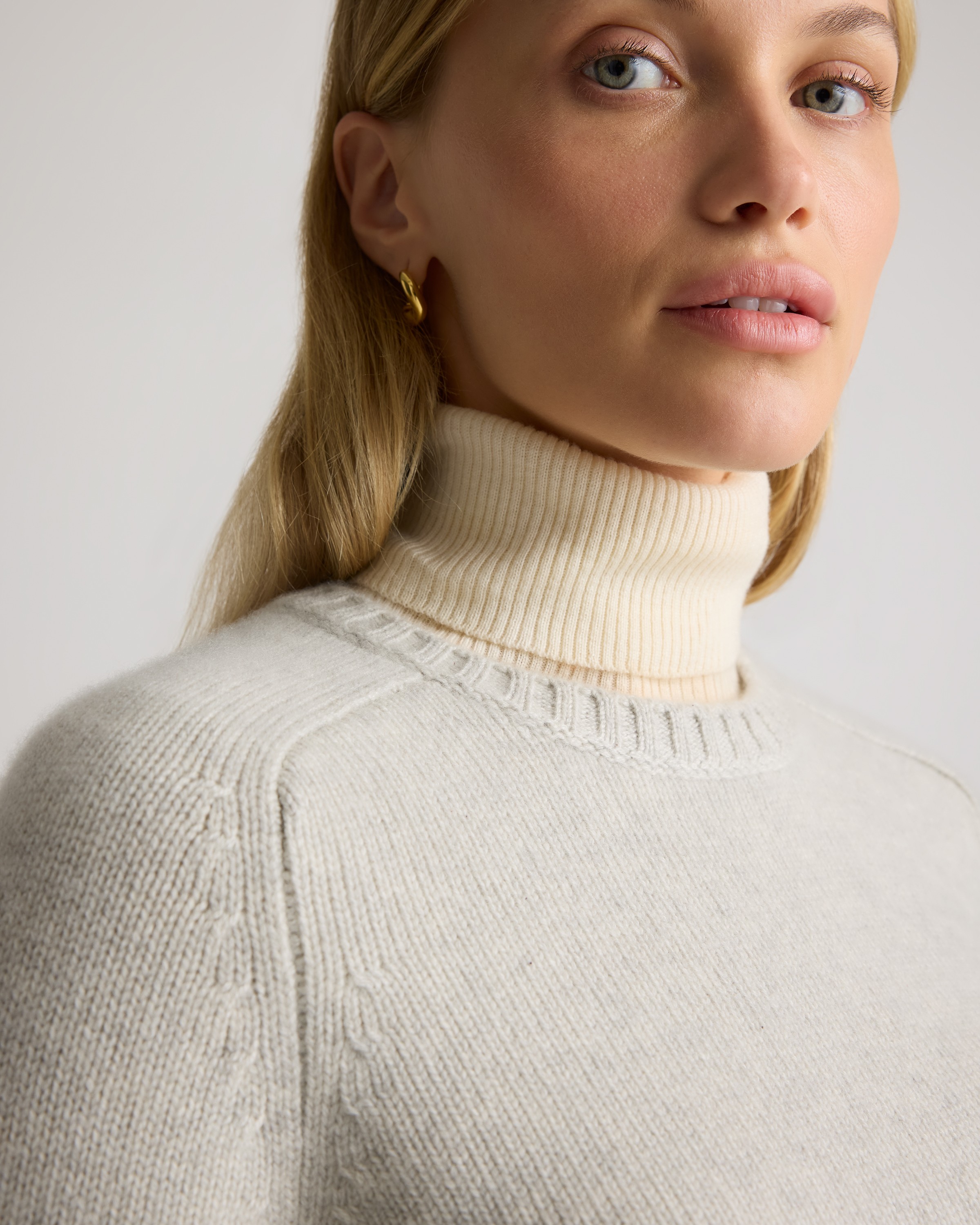 Luxe Baby Cashmere Crewneck Sweater — Image 4