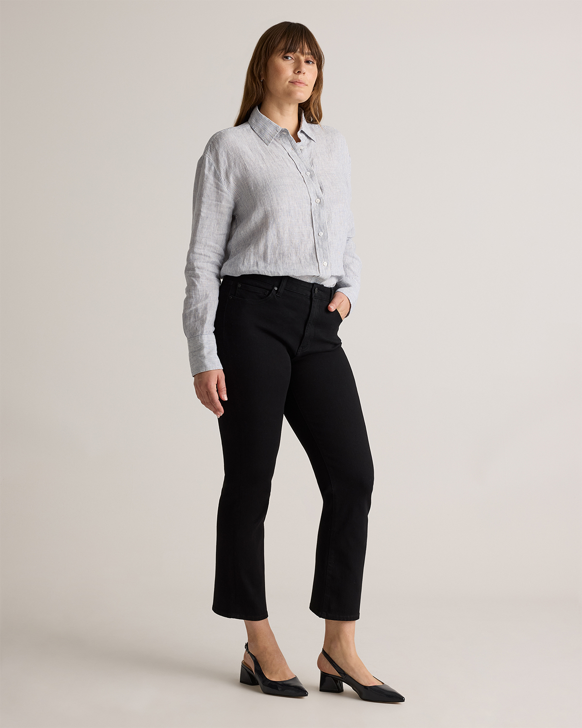 Bella Stretch Kick Flare Jeans — Image 186