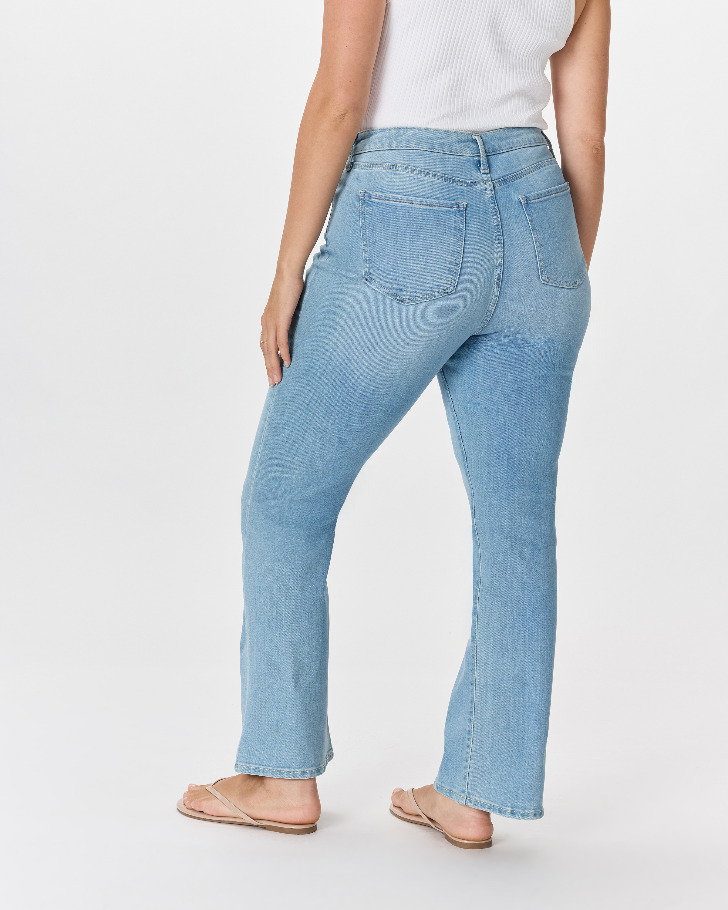 Bella Stretch Kick Flare Jeans — Image 66