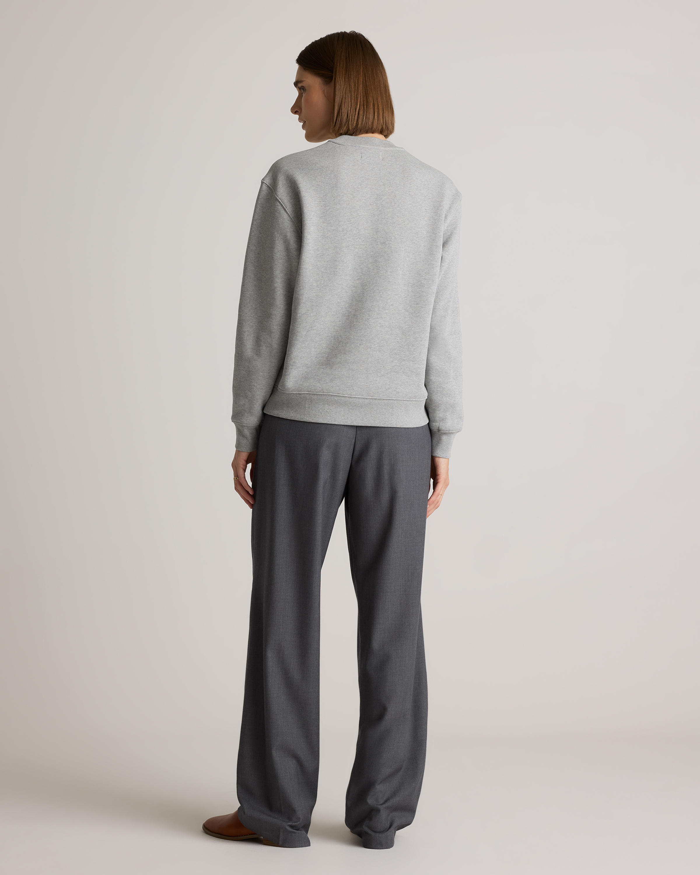Organic Heavyweight Fleece Crew — Image 7