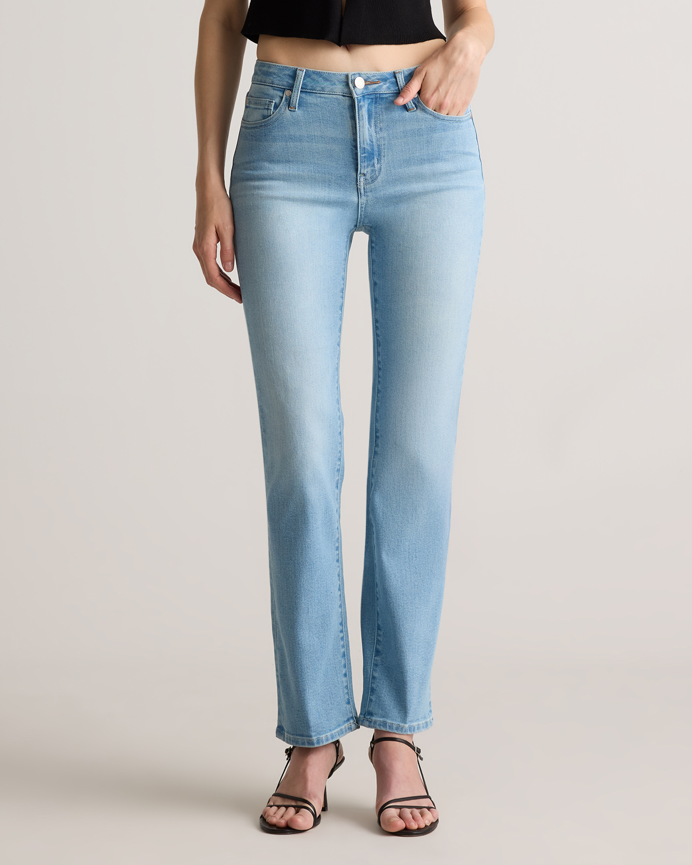 Bella Stretch Straight Jeans — Image 139