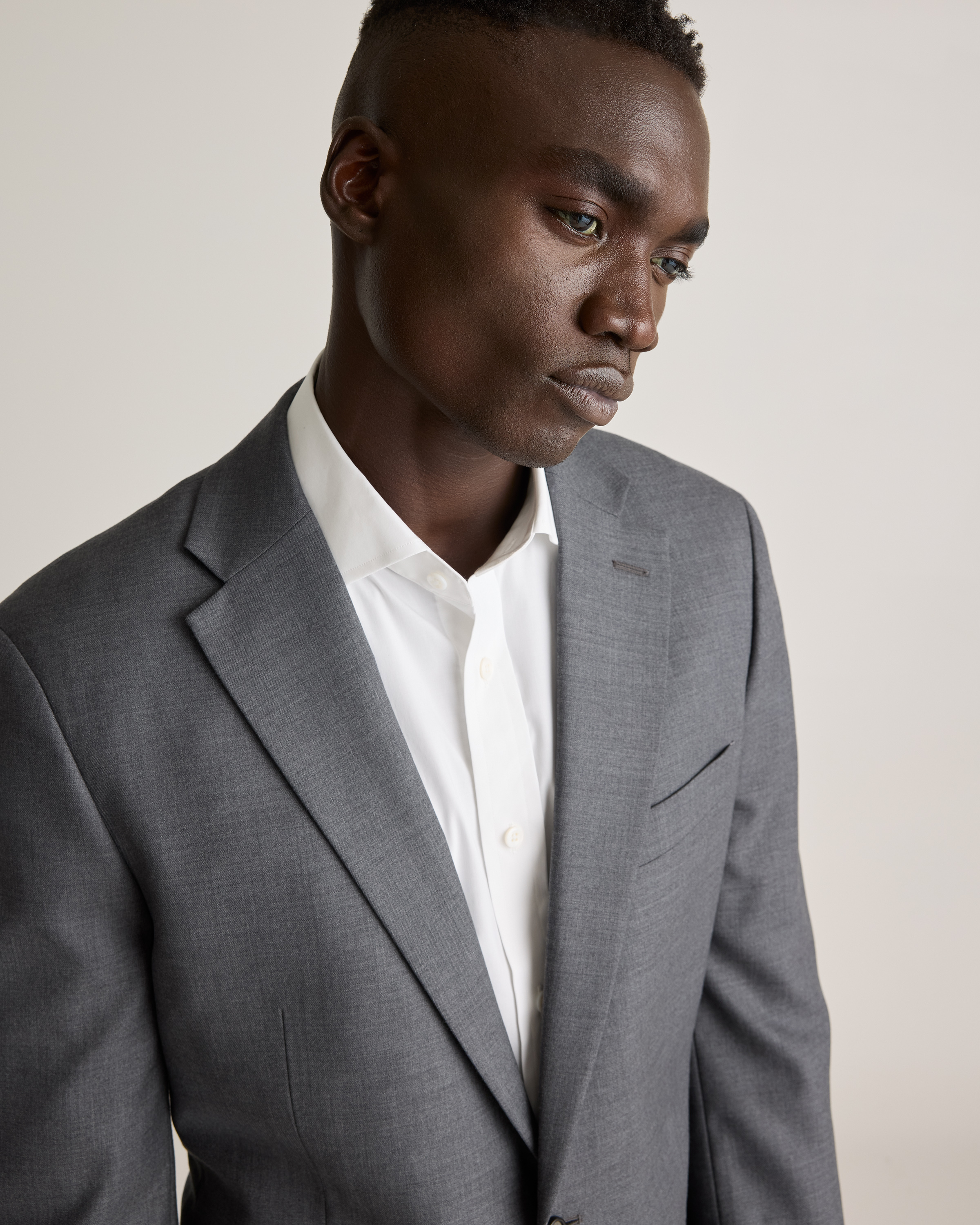 Organic Cotton Stretch Poplin Dress Shirt — Image 11