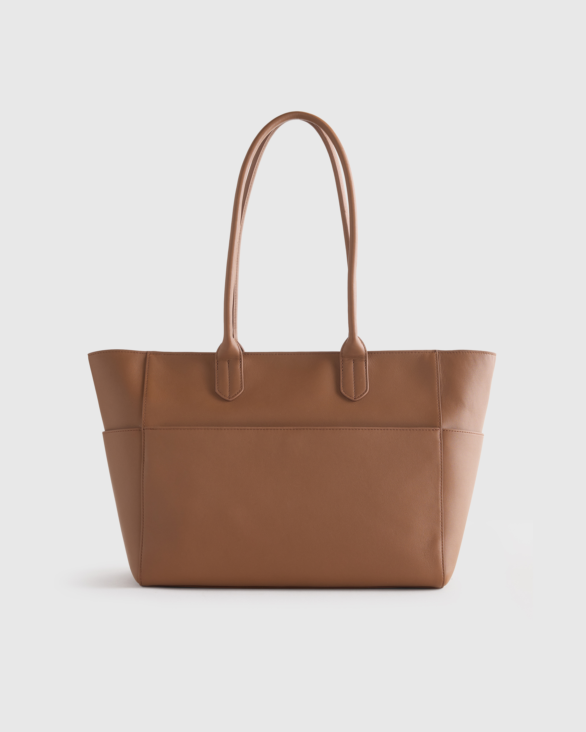 Italian Leather Shopper Tote — Image 17