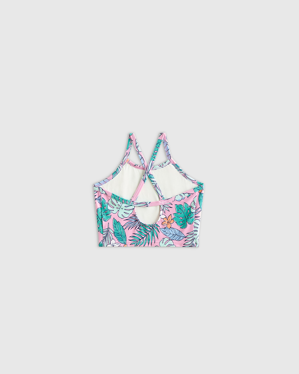Tankini and Long Sleeve Raglan Rash Guard Set — Image 15