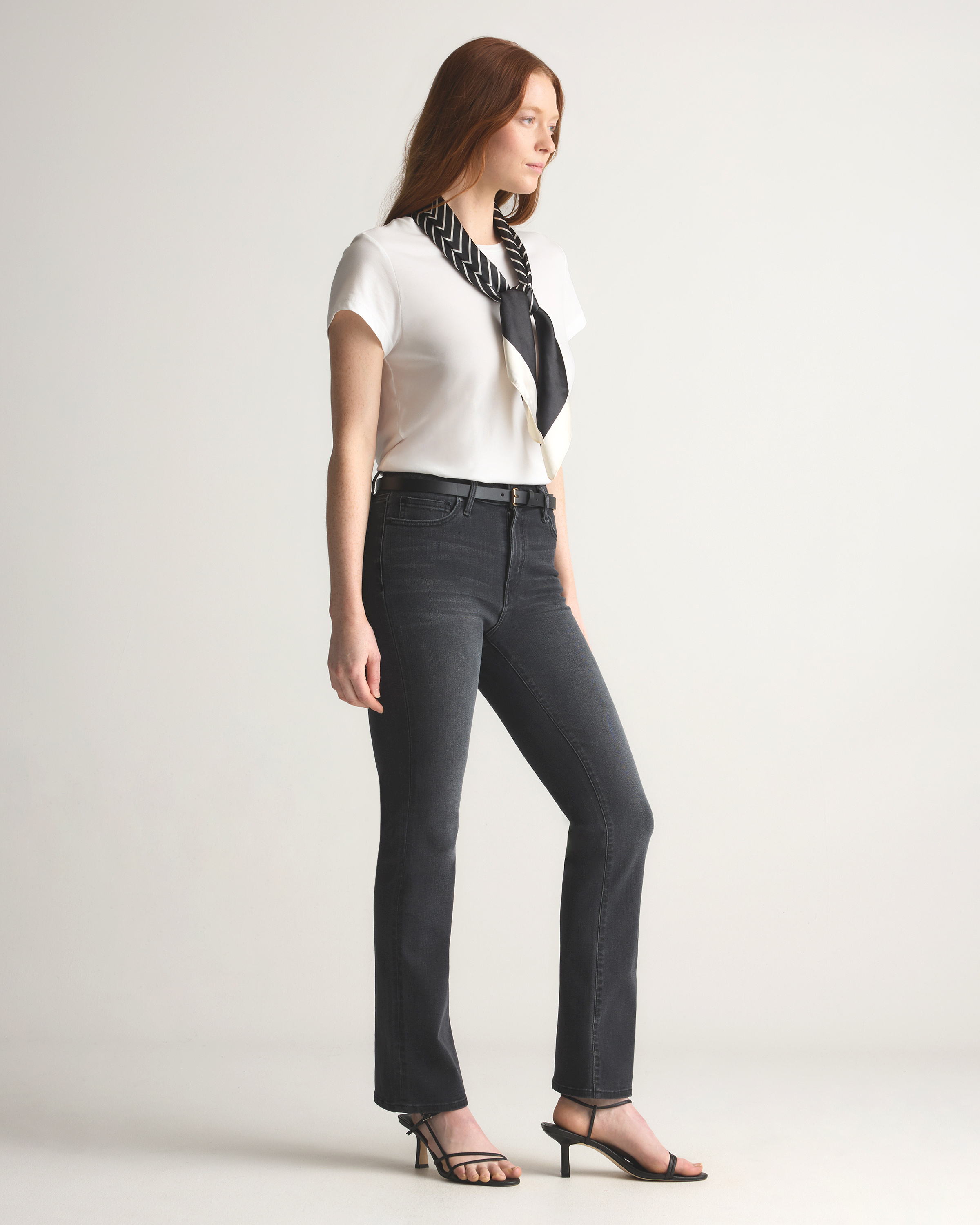 Bella Stretch Kick Flare Jeans — Image 81