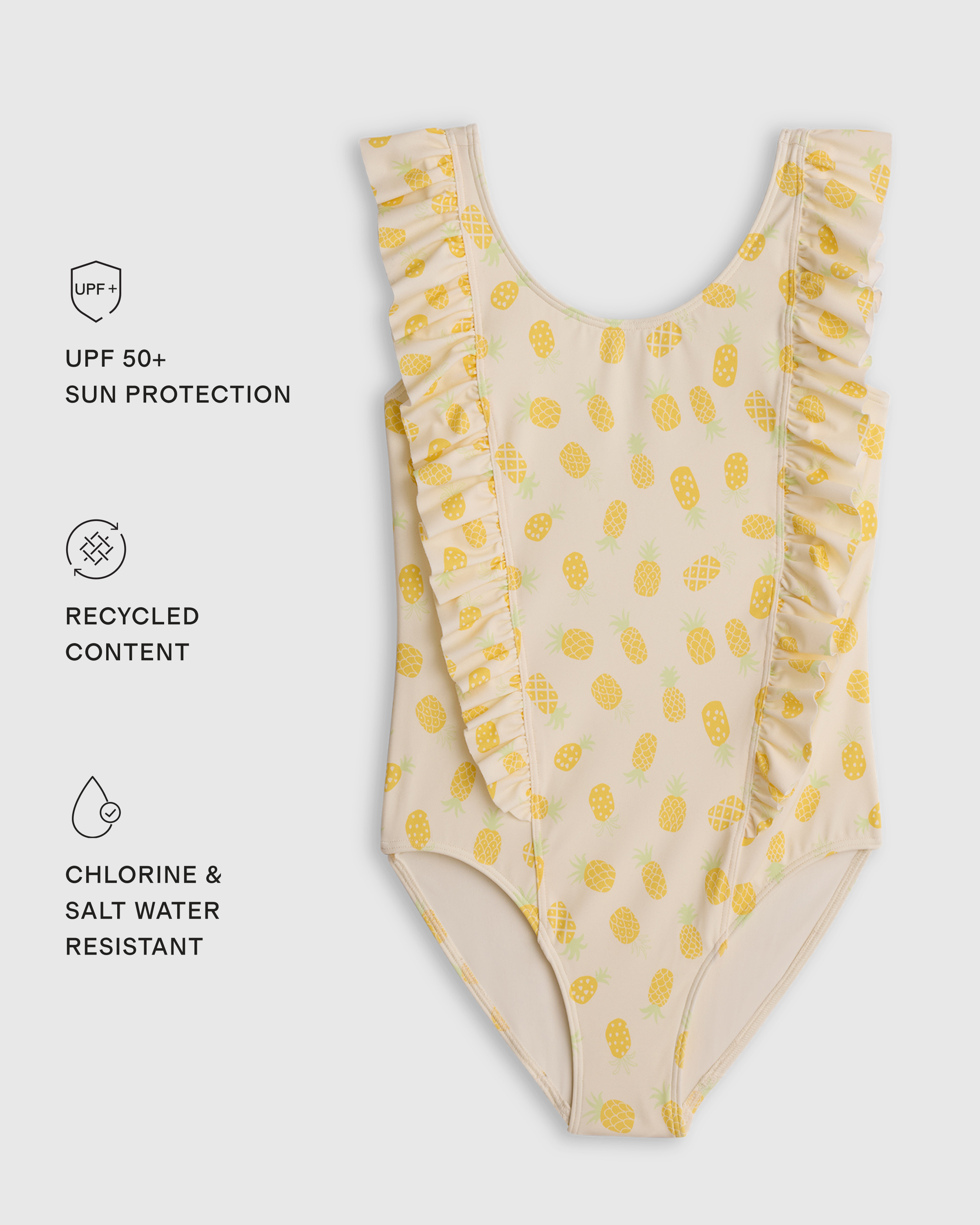 Ruffle One Piece Swimsuit — Image 11