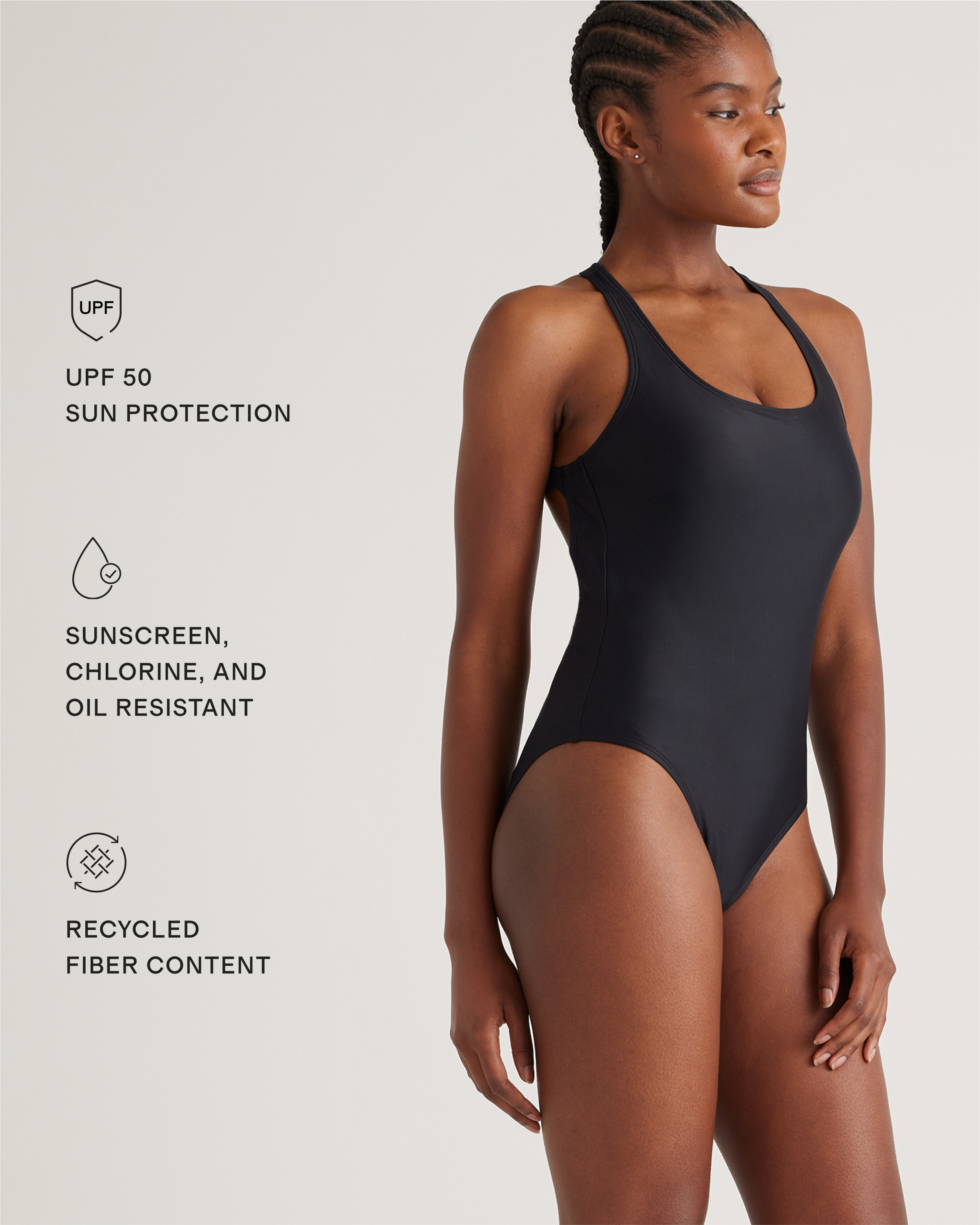 Italian Cross-Back One-Piece Swimsuit — Image 20