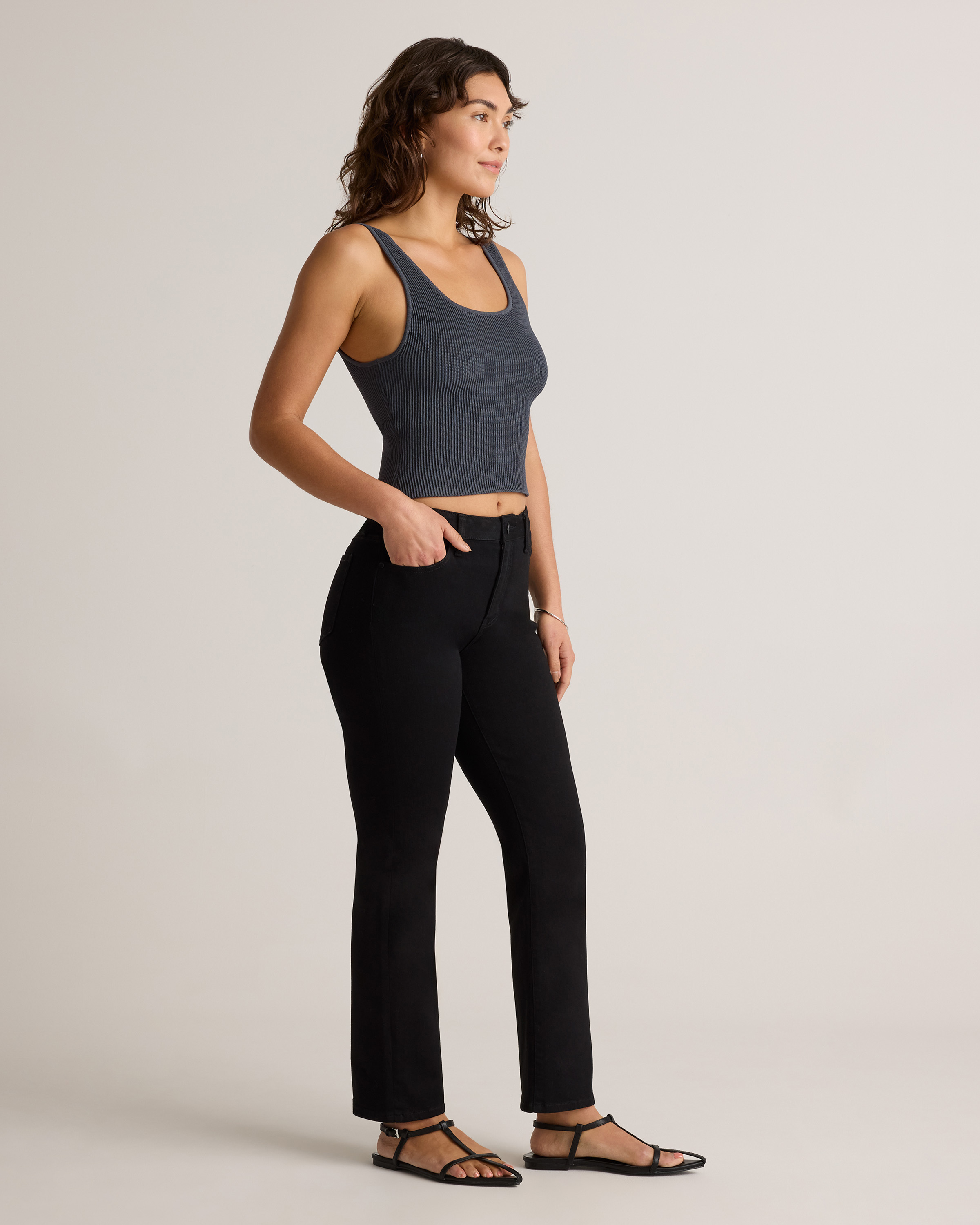 Bella Stretch Kick Flare Jeans — Image 174