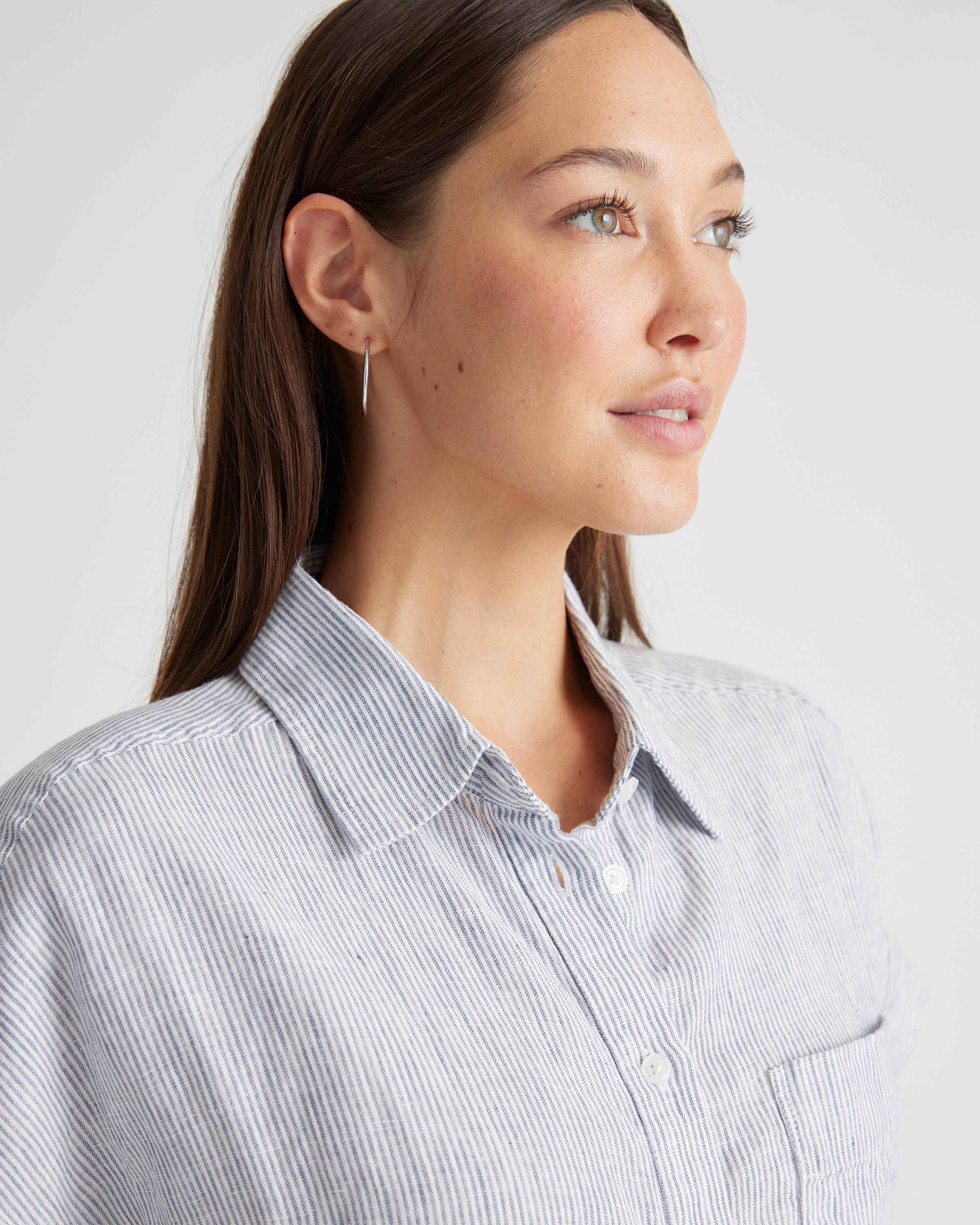 100% European Linen Camp Shirt — Image 6