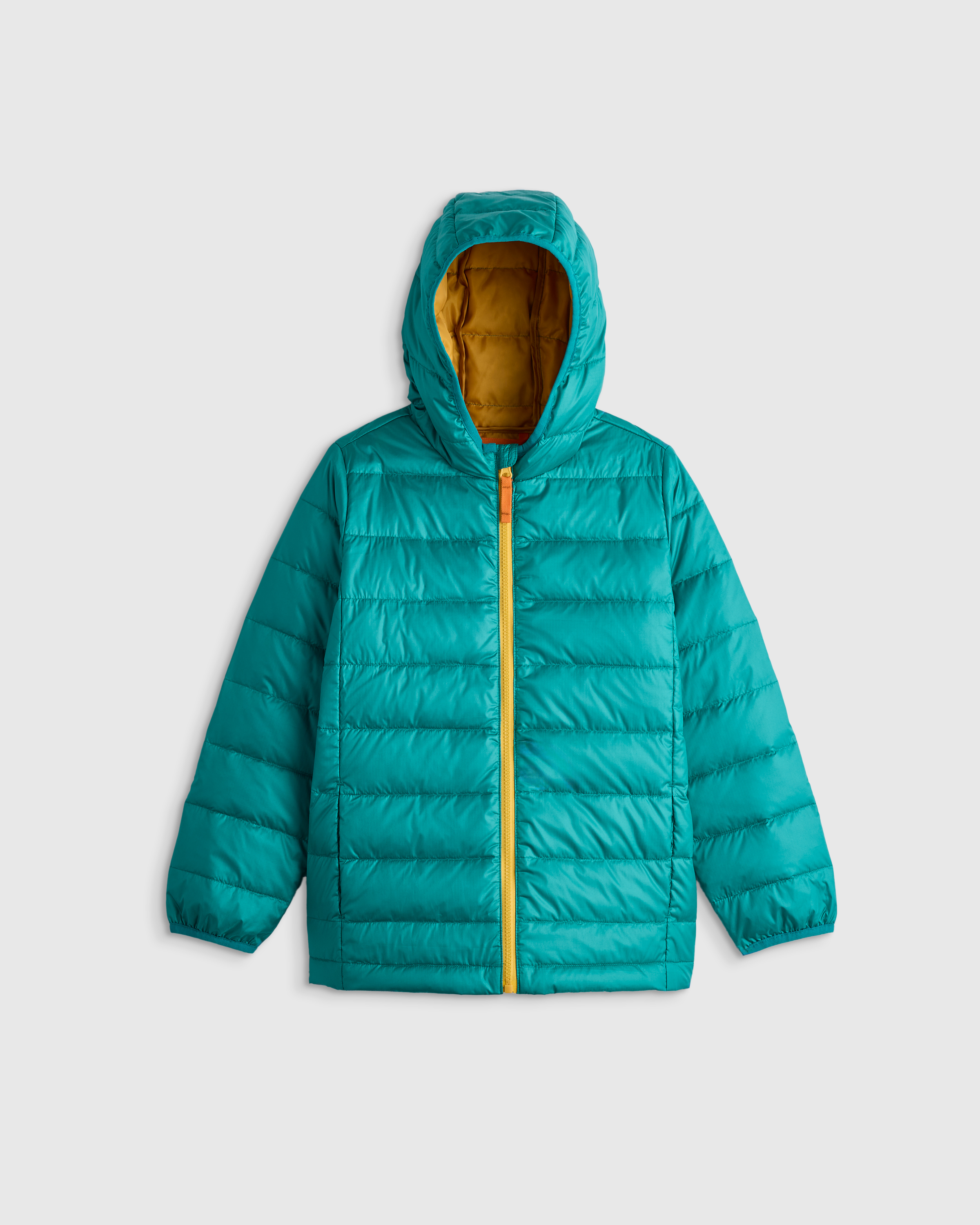 Lightweight Down Hooded Puffer Jacket — Image 12