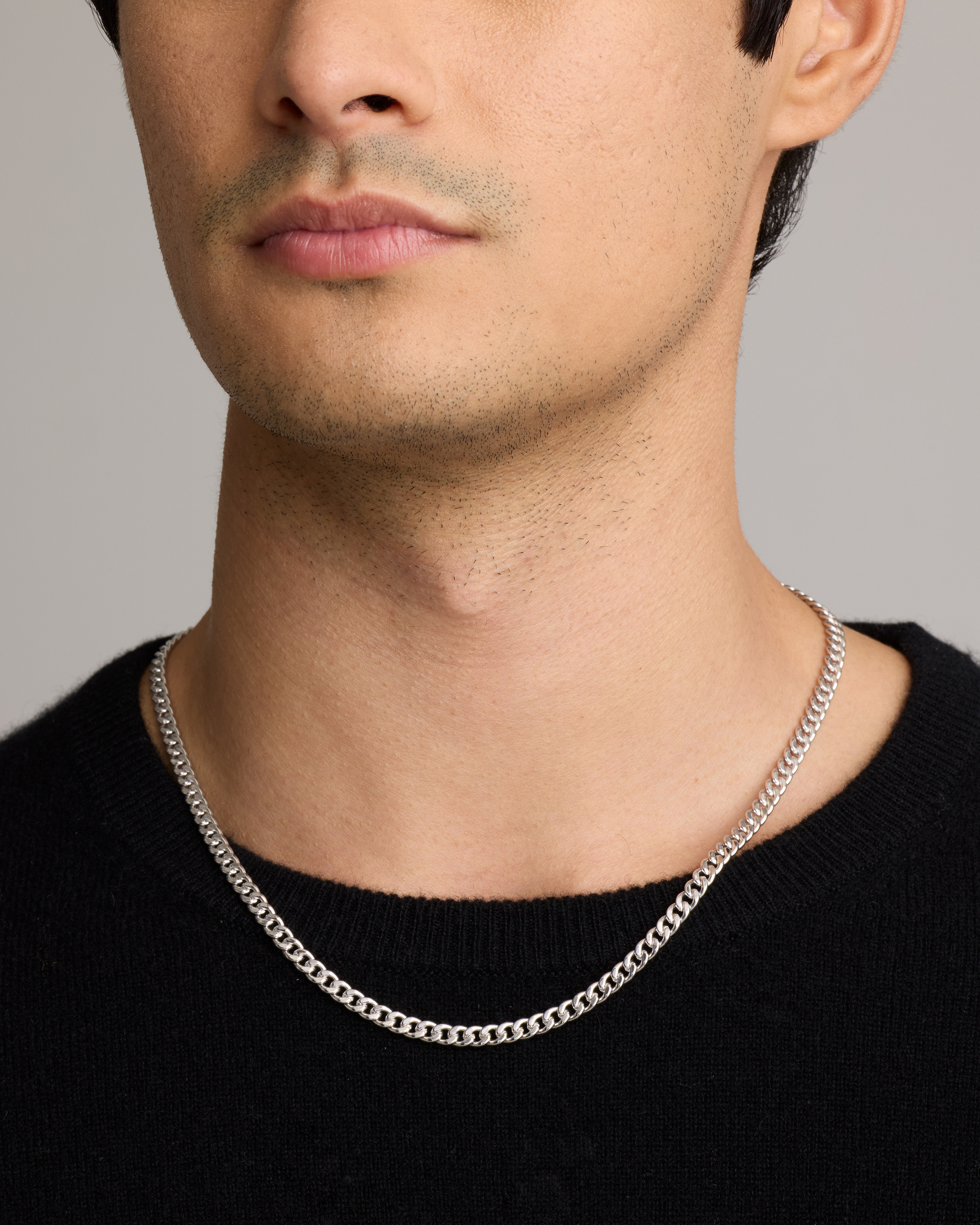 Cuban Curb Chain Necklace — Image 4