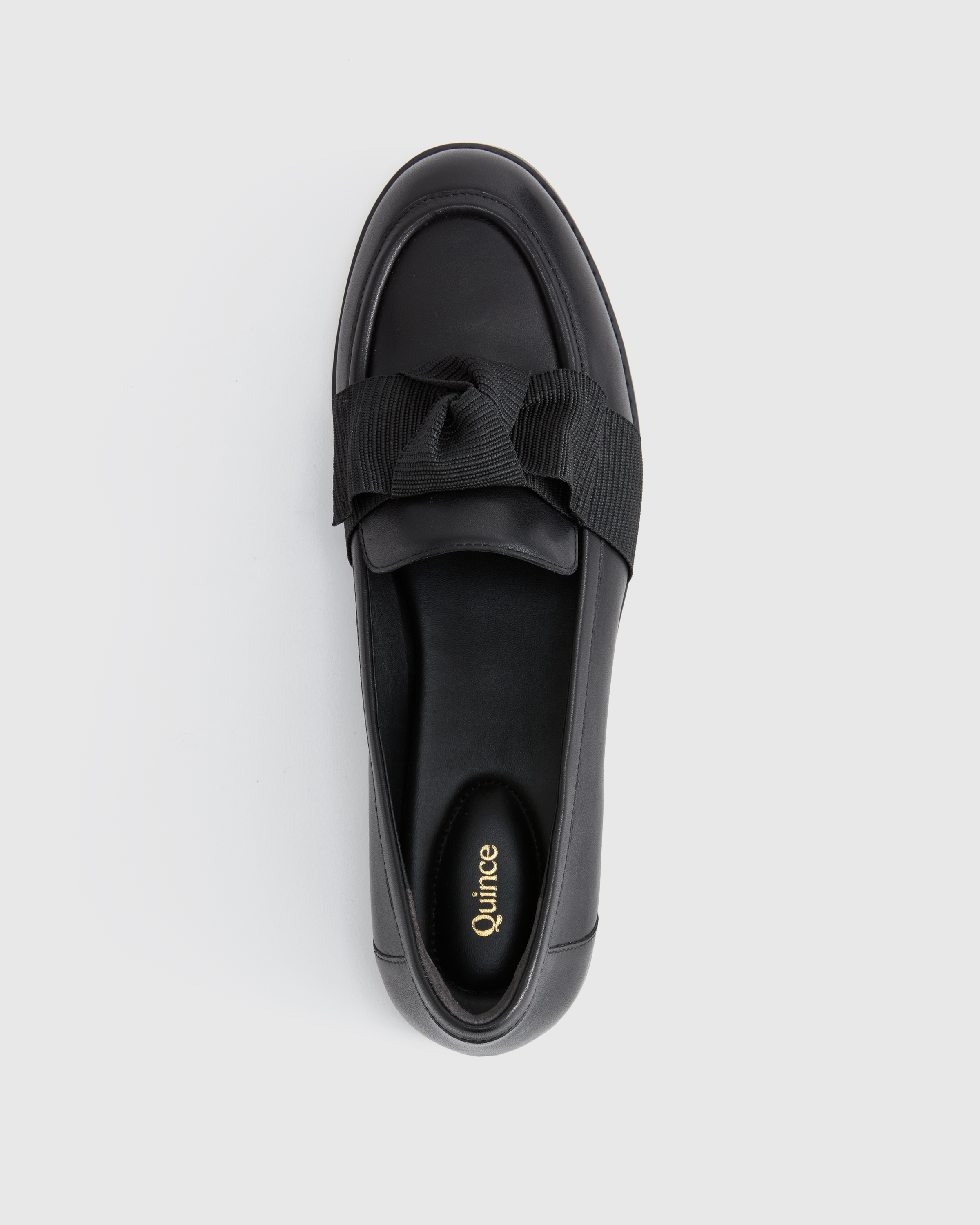 Italian Leather Bow Penny Loafer — Image 7