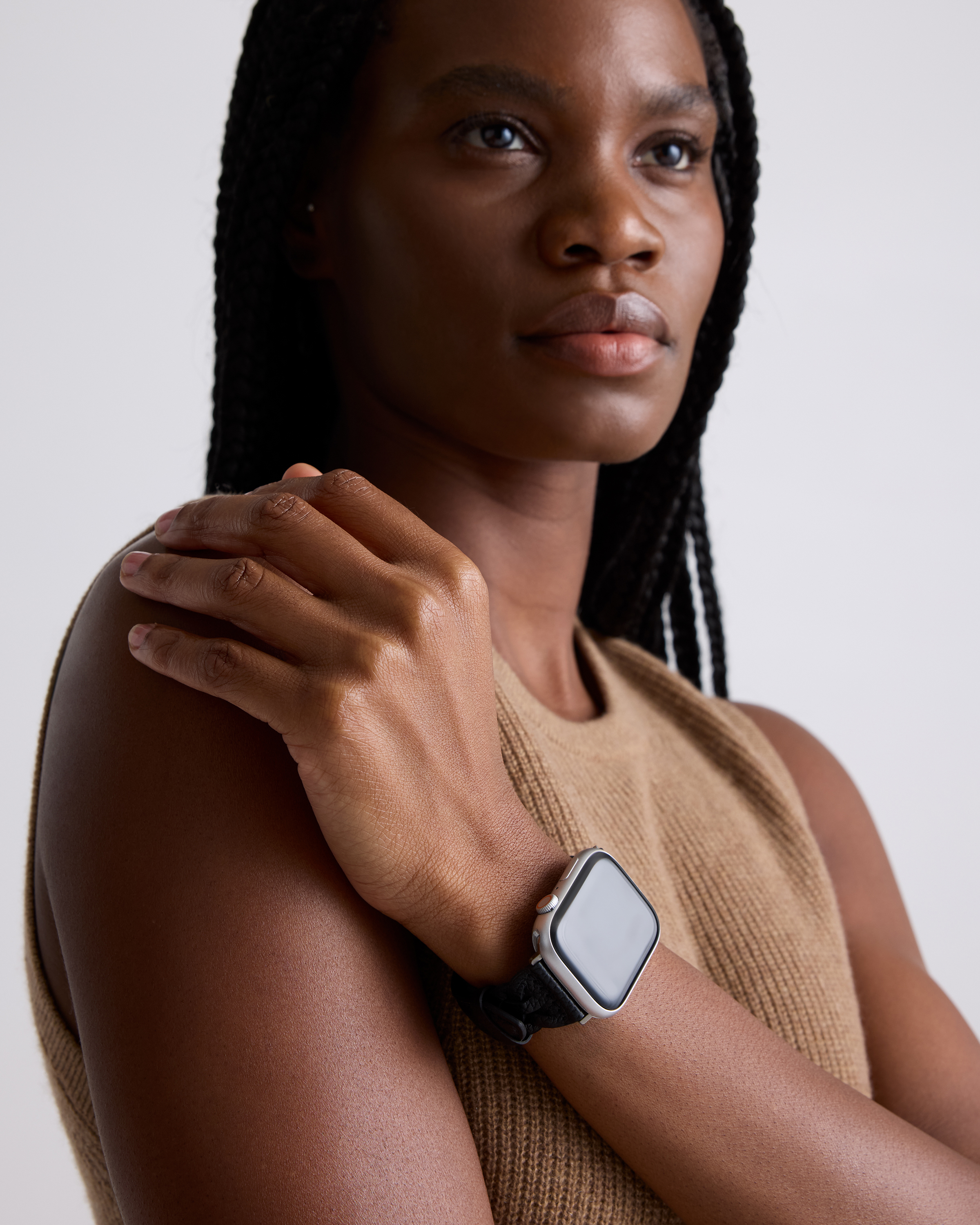 Braided Leather Smartwatch Band — Image 8