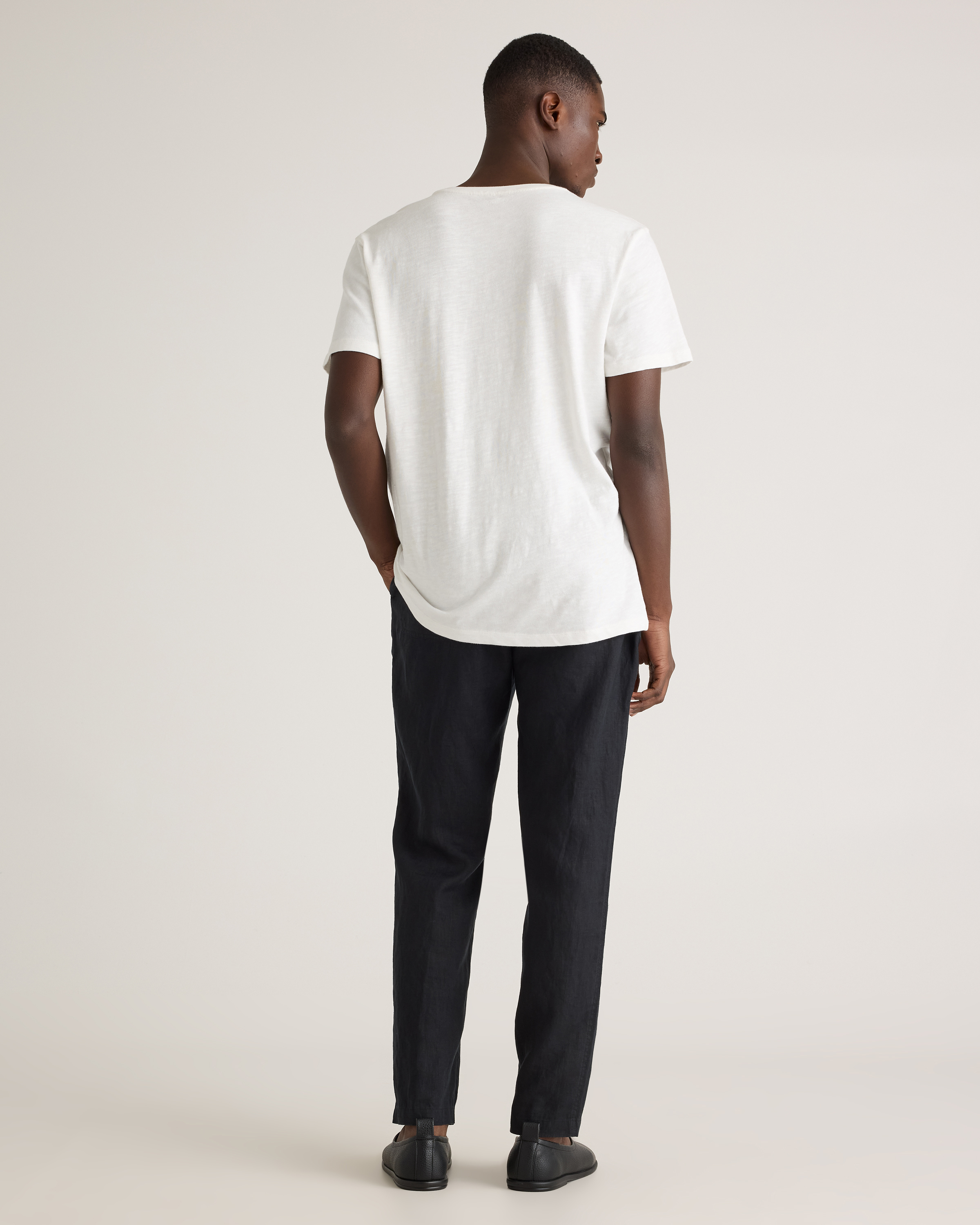 100% European Linen Drawstring Beach Pants — Image 15