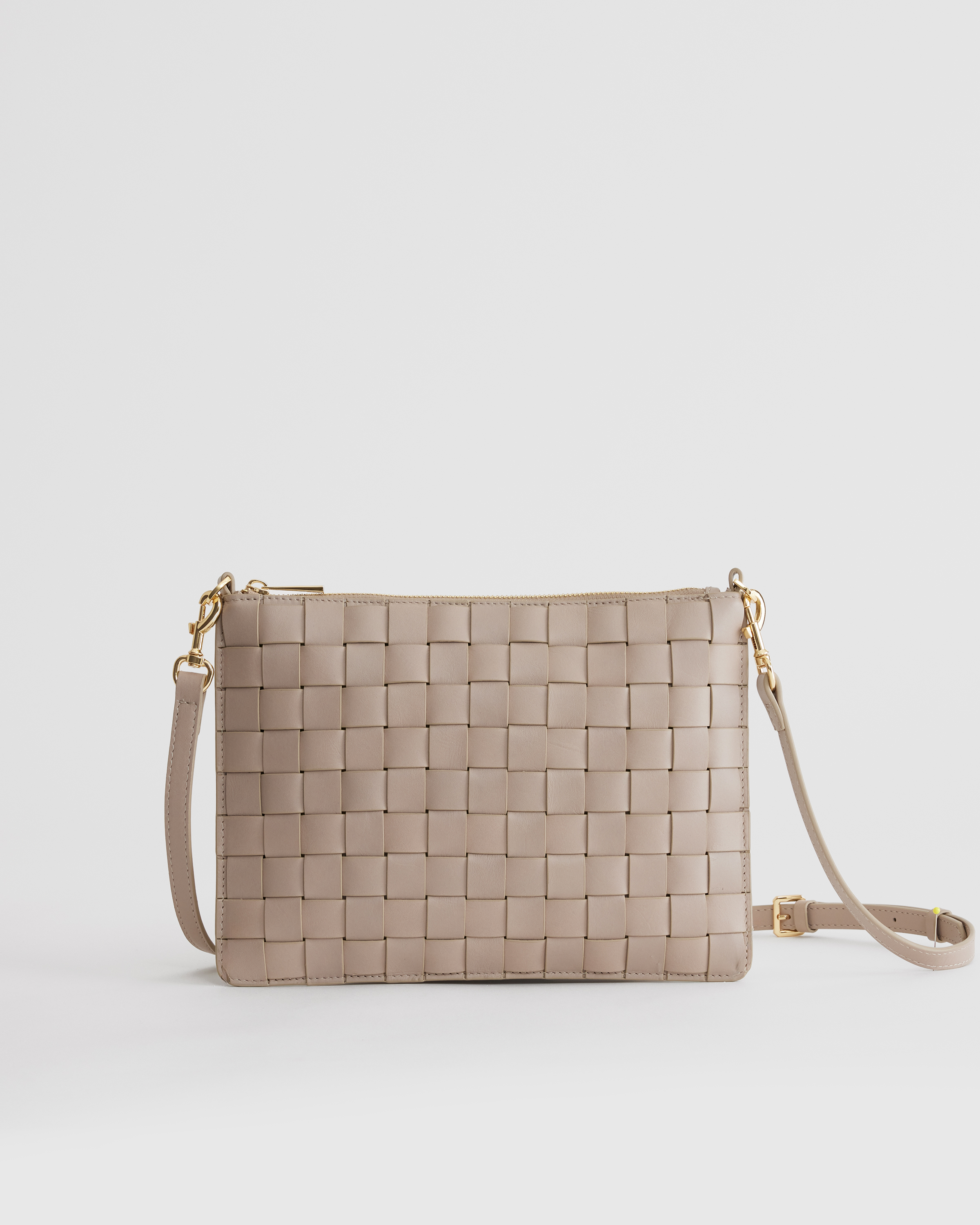 Italian Leather Handwoven Convertible Crossbody — Image 20
