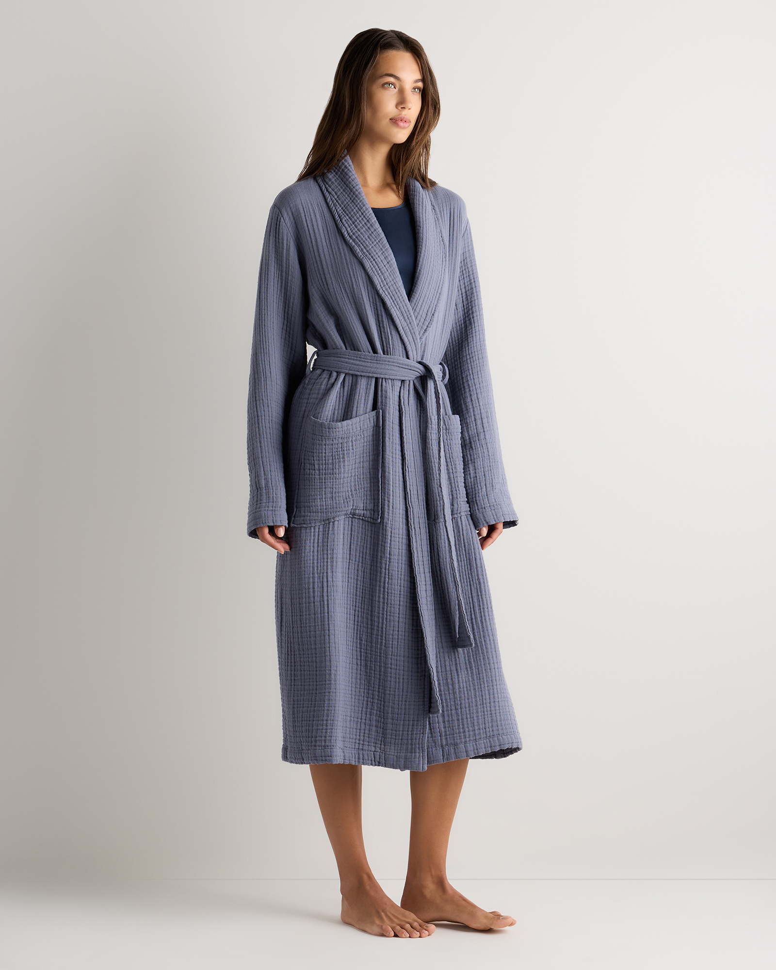 Soft Layered Turkish Cotton Robe — Image 12