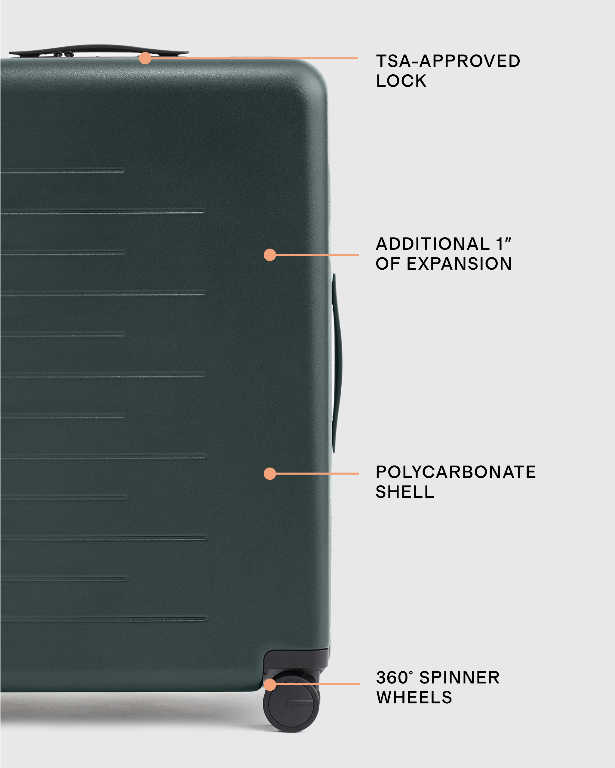 Expandable Large Check-In Suitcase — Image 67