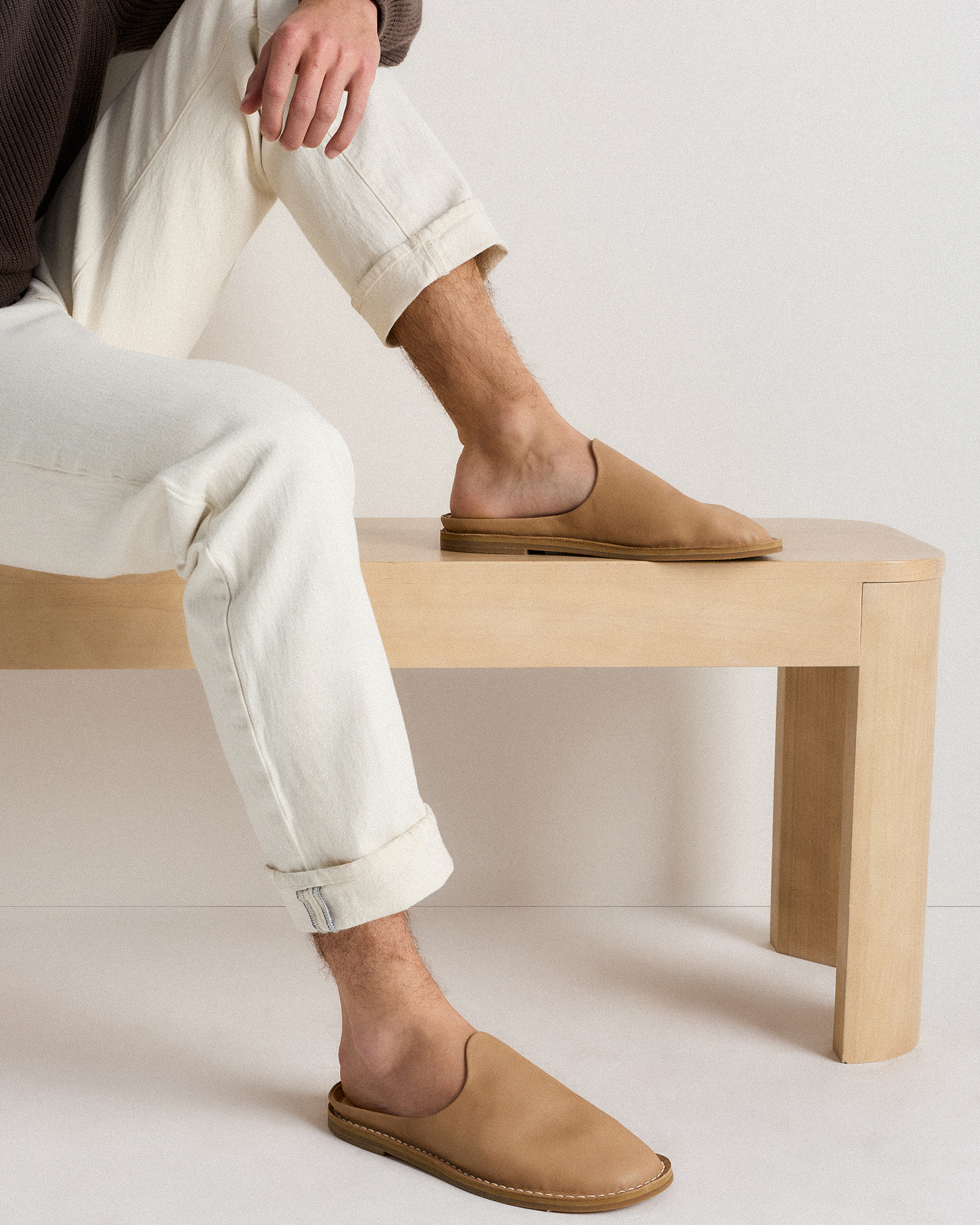 Italian Leather Mule Slip-On — Image 3