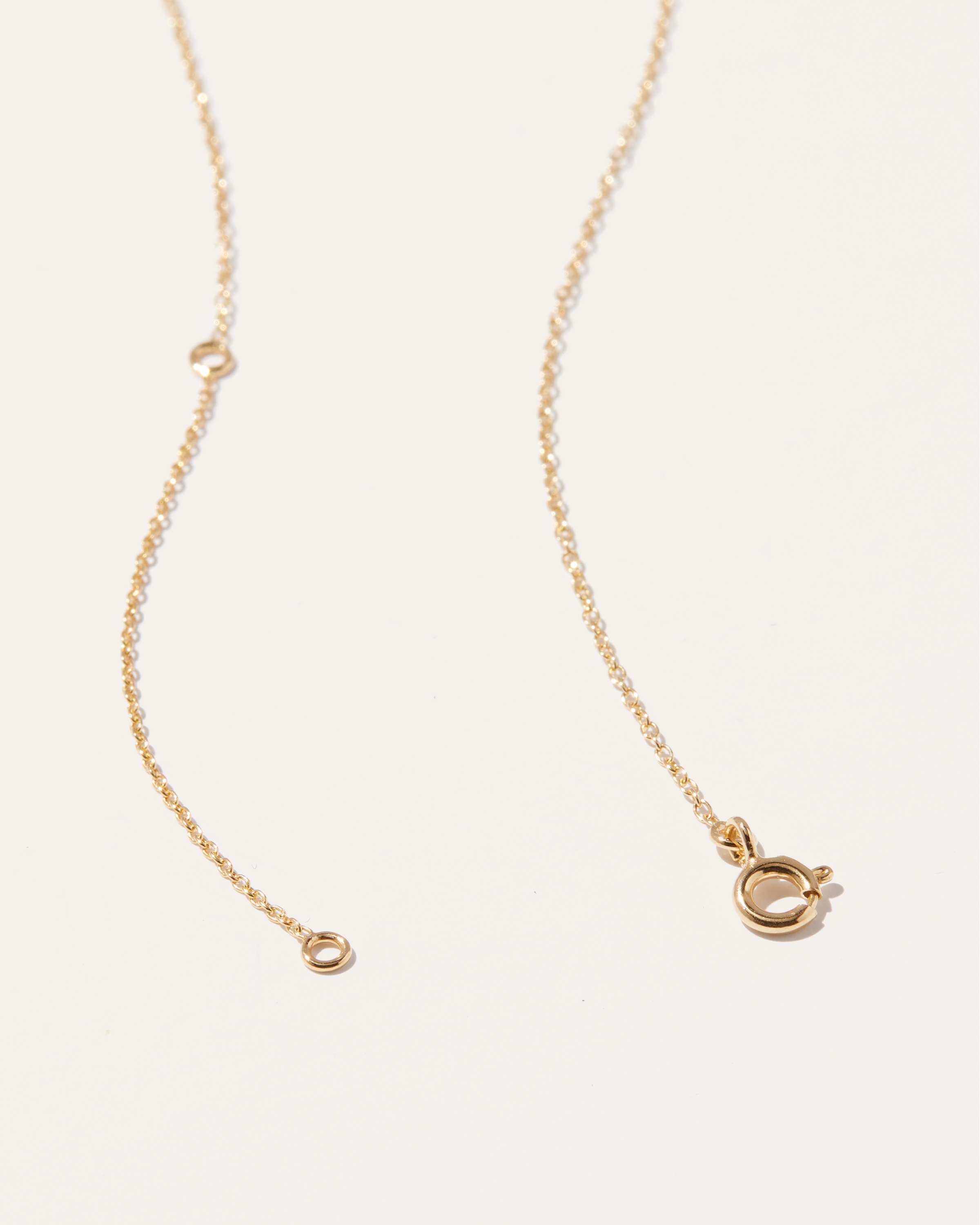 14K Gold Diamond Bezel Necklace — Image 5