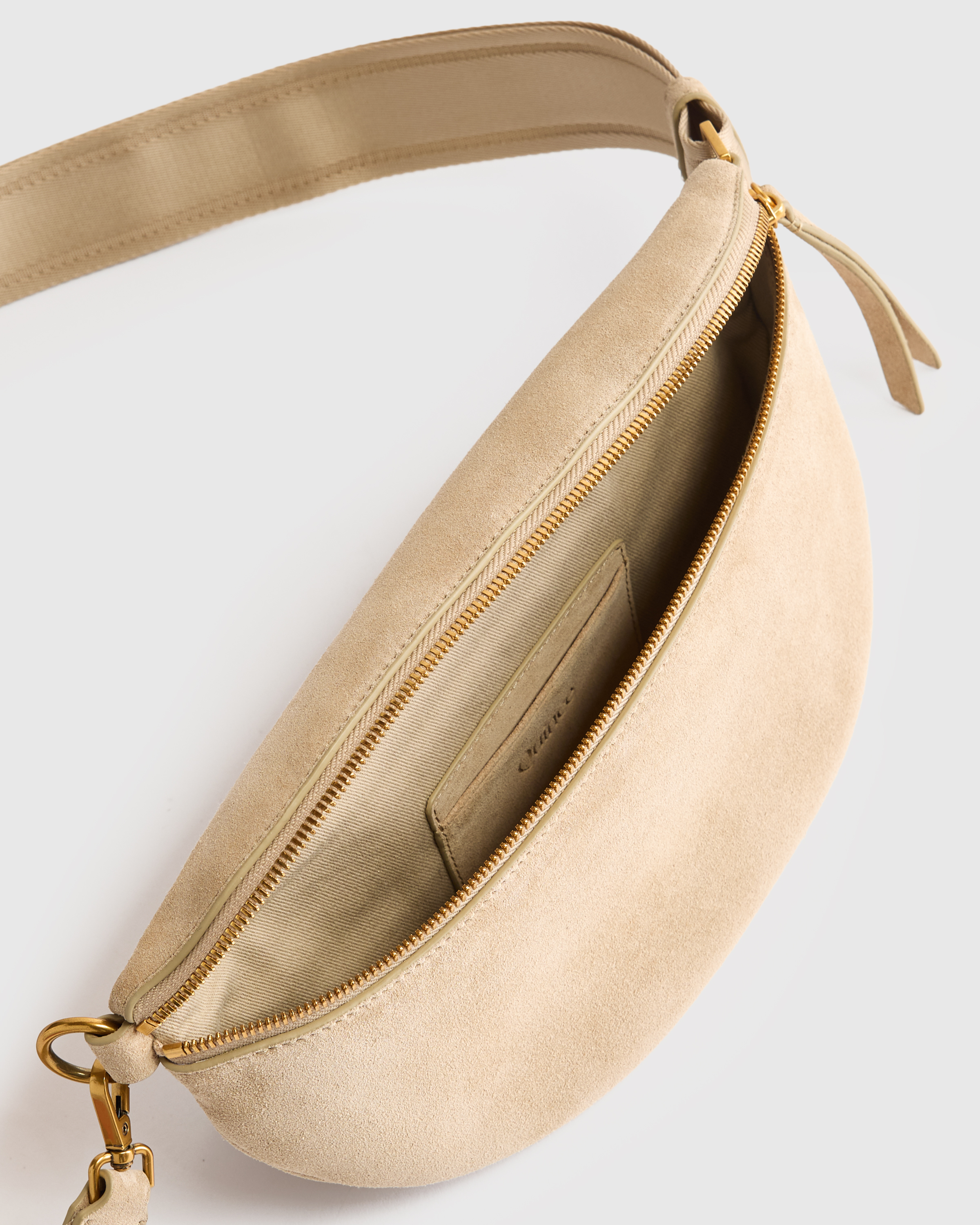 Italian Suede Sling Bag — Image 12