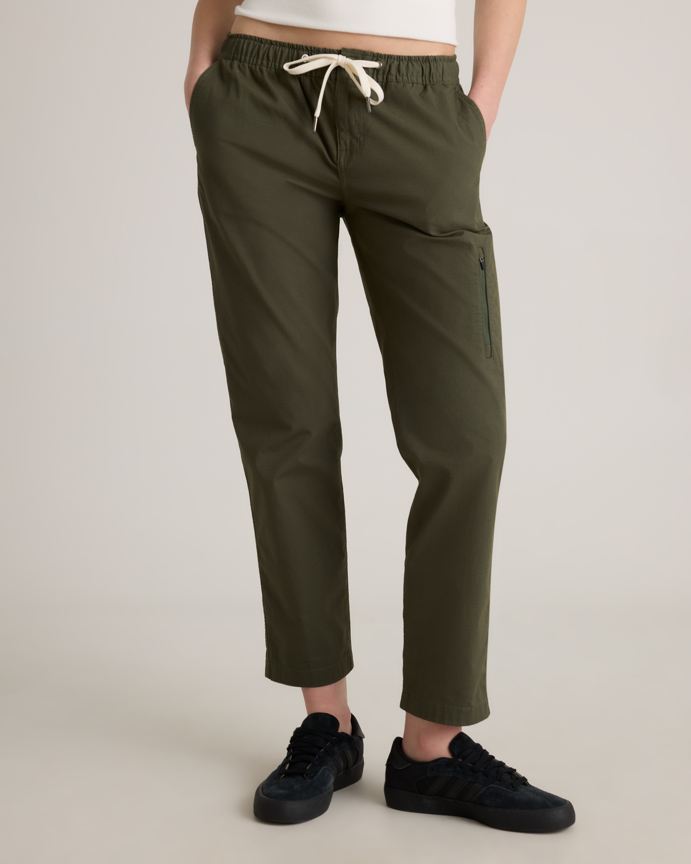 Organic Stretch Ripstop Straight Pants — Image 24