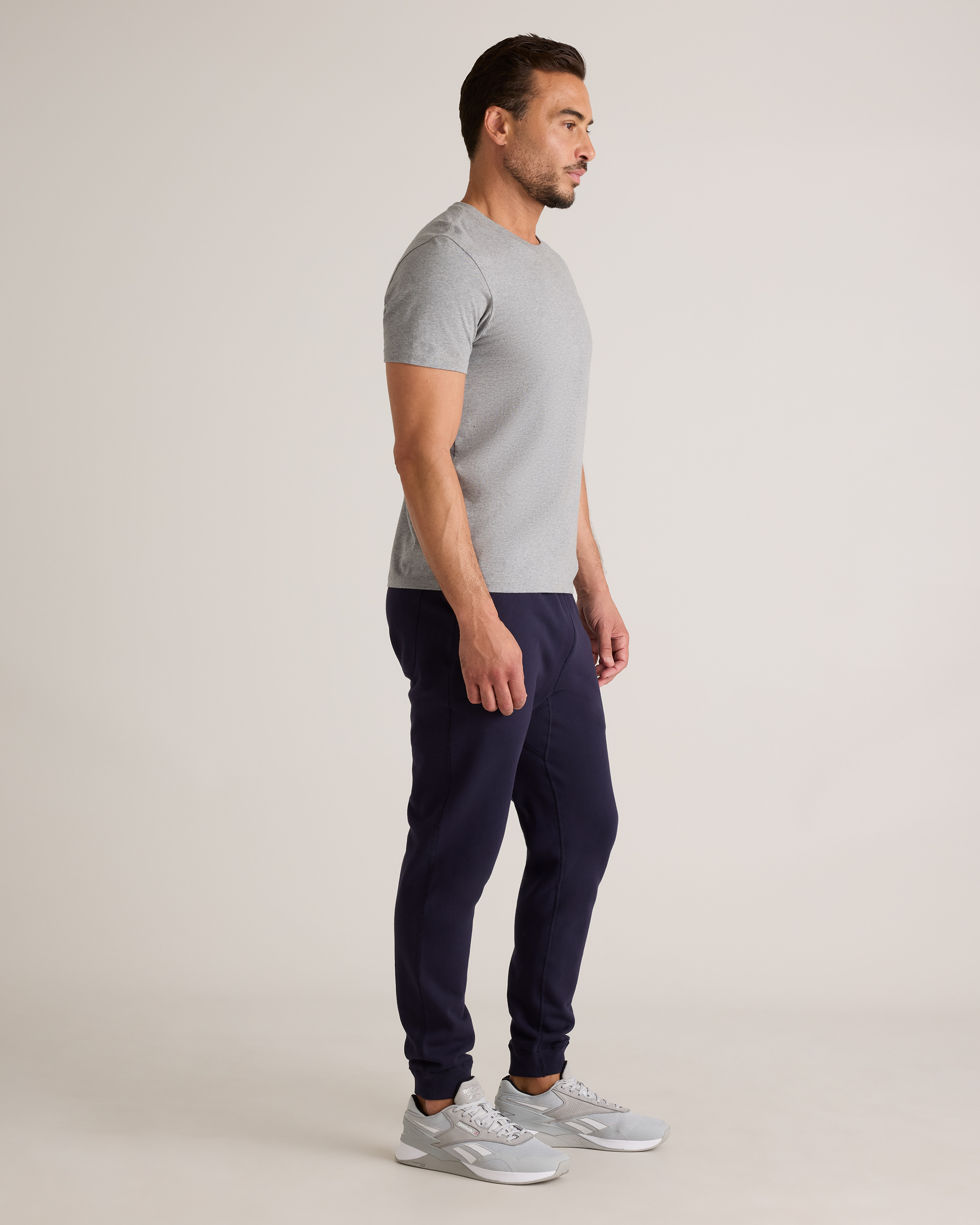 Organic Midweight French Terry Slim Joggers — Image 23