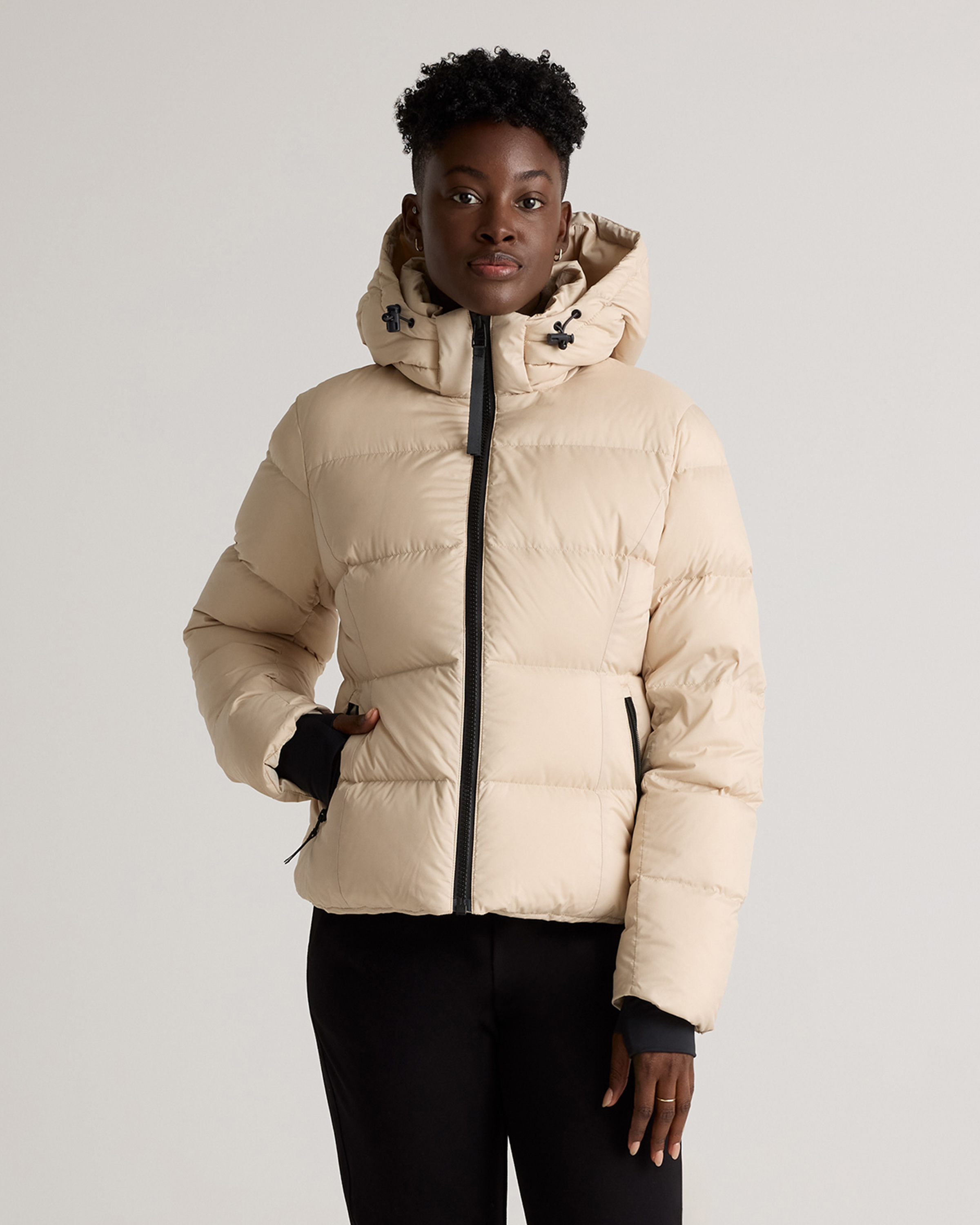 Responsible Down Cinch Waist Puffer Jacket — Image 28