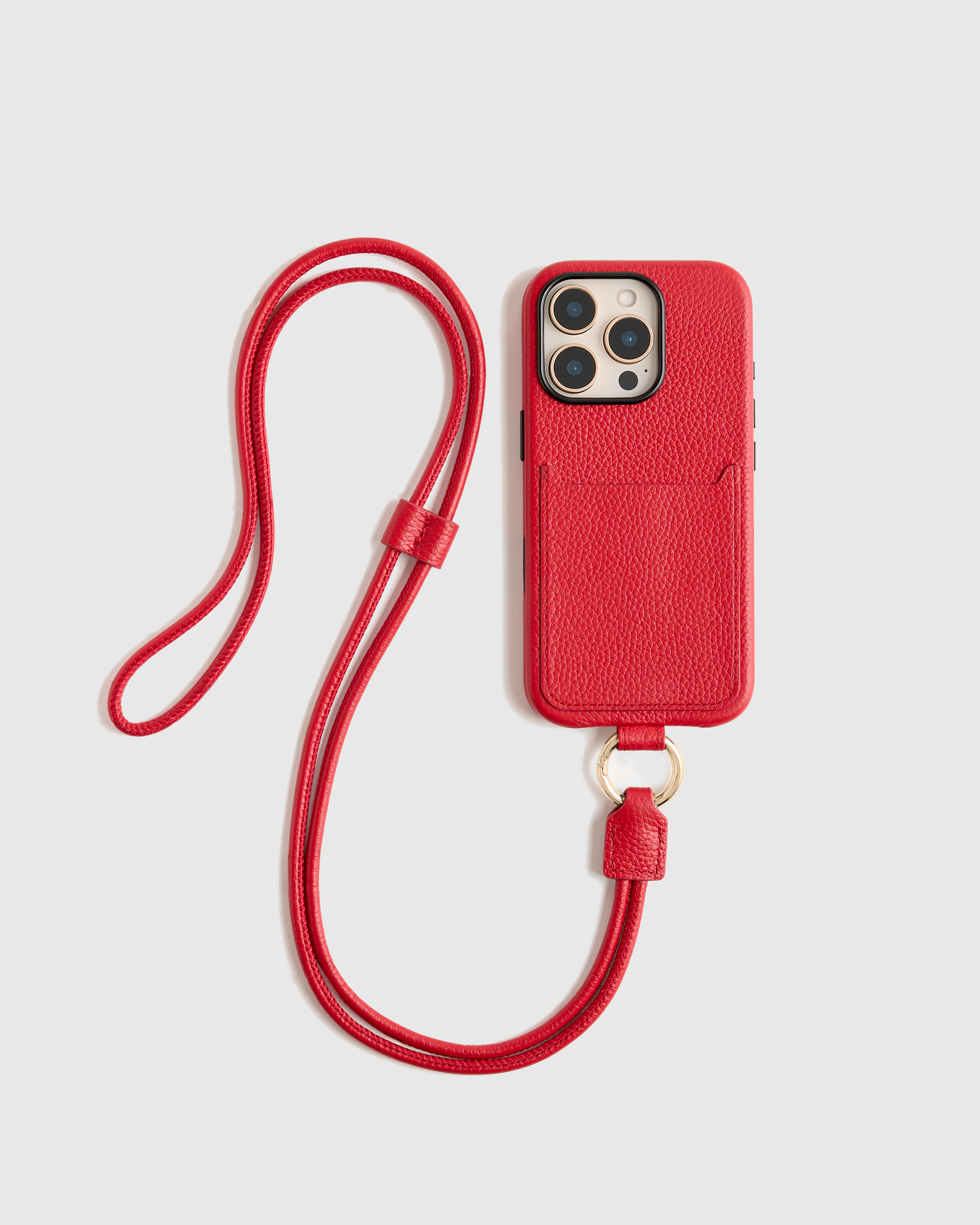 Italian Leather Phone Crossbody Case — Image 61