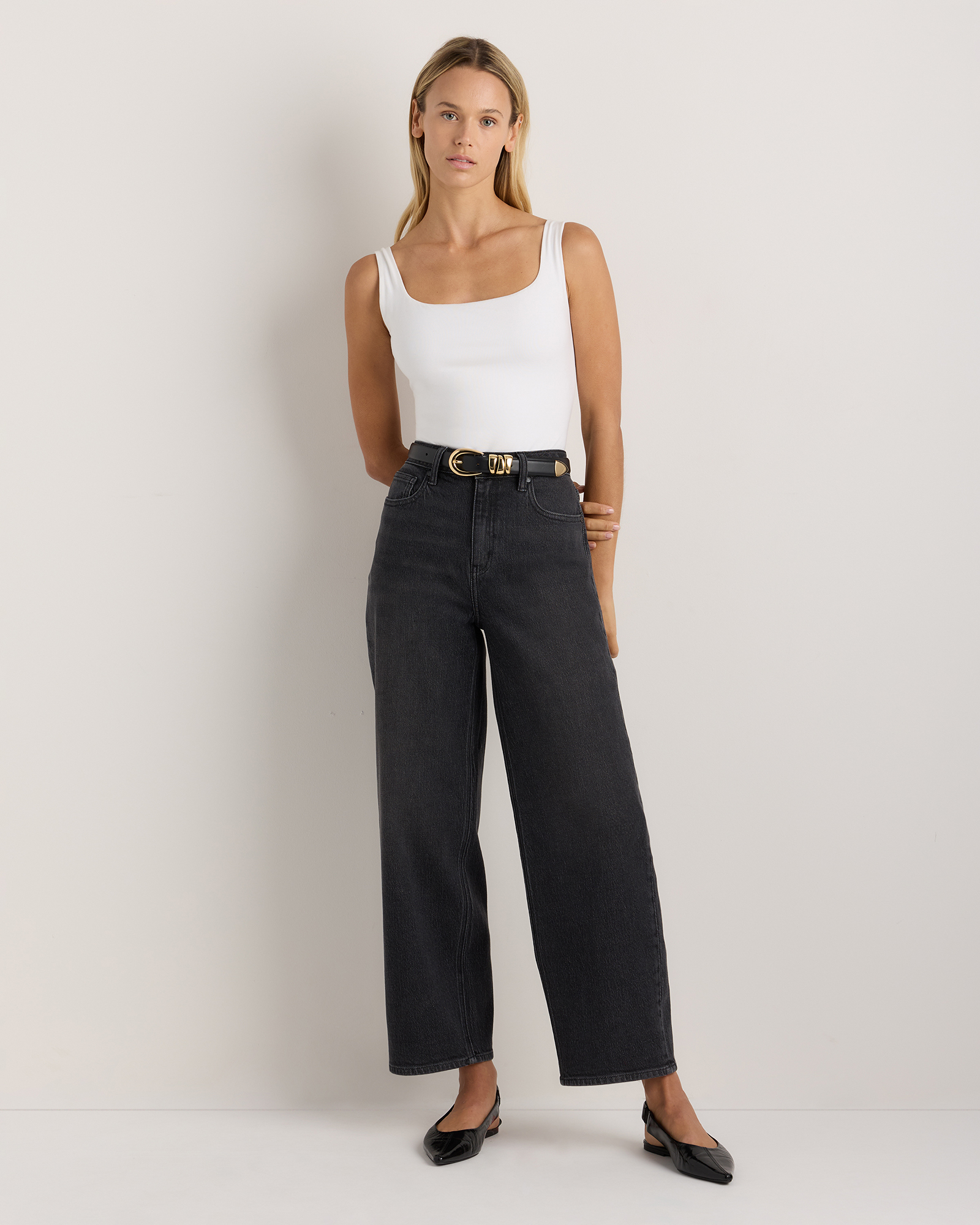 Bella Stretch Barrel Jeans — Image 19