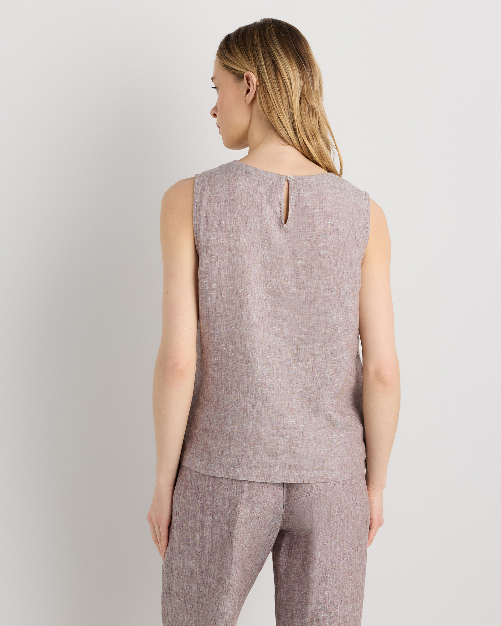 100% European Linen Tank — Image 43